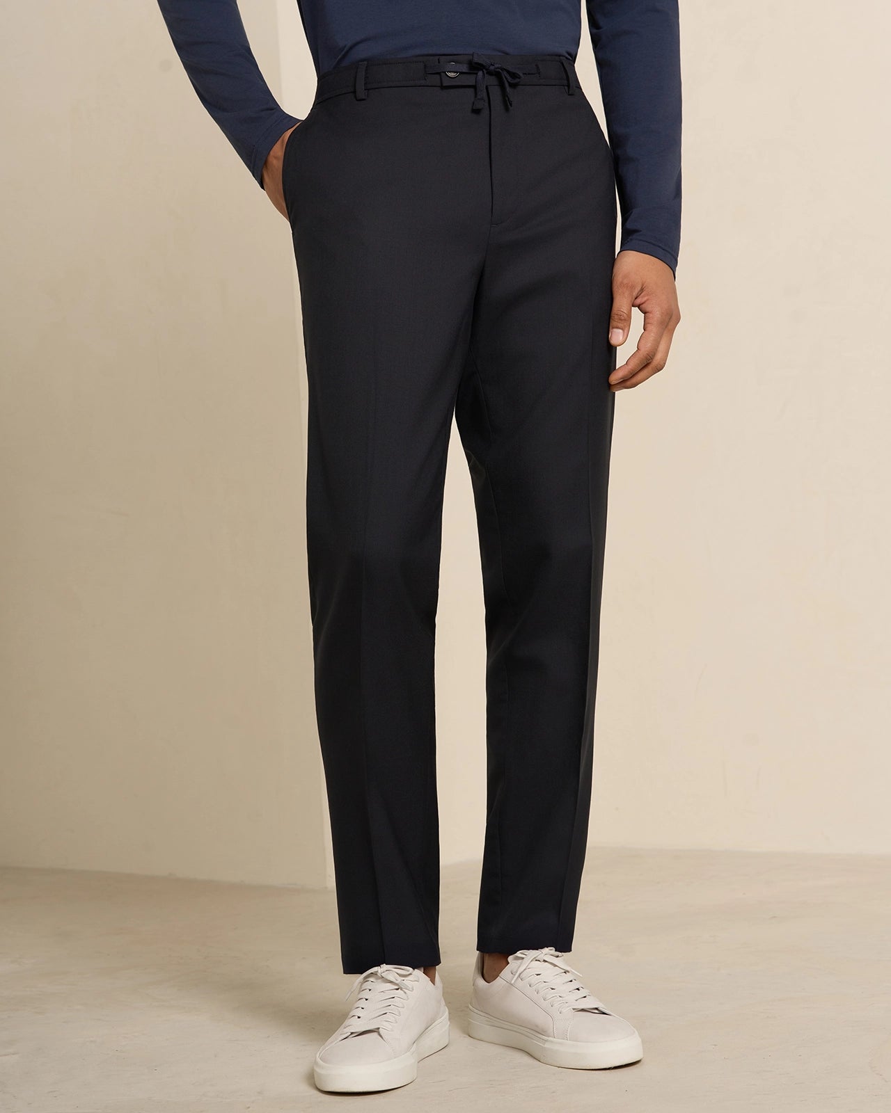 Malpensa Wool Cotton Suit - Malpensa Wool Cotton Suit Dark Navy