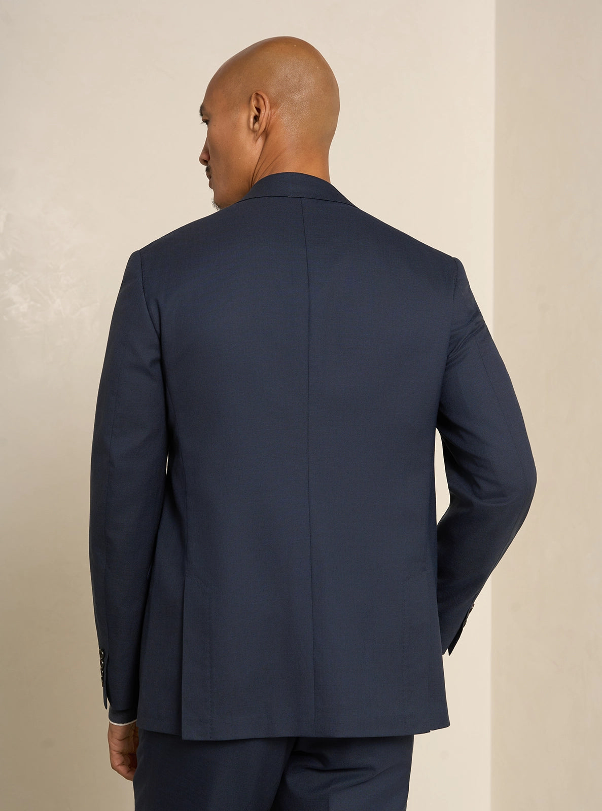 Malpensa Wool Cotton Suit - Malpensa Wool Cotton Suit Navy