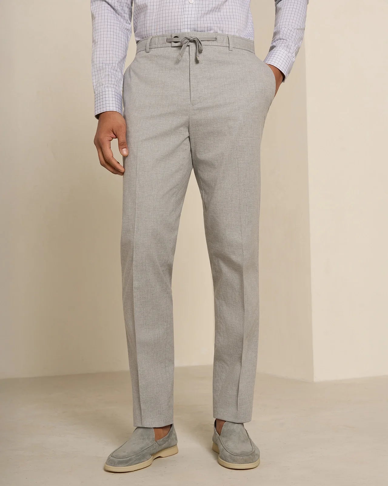 Malpensa Versa Cotton Suit - Malpensa Versa Cotton Suit Light Grey