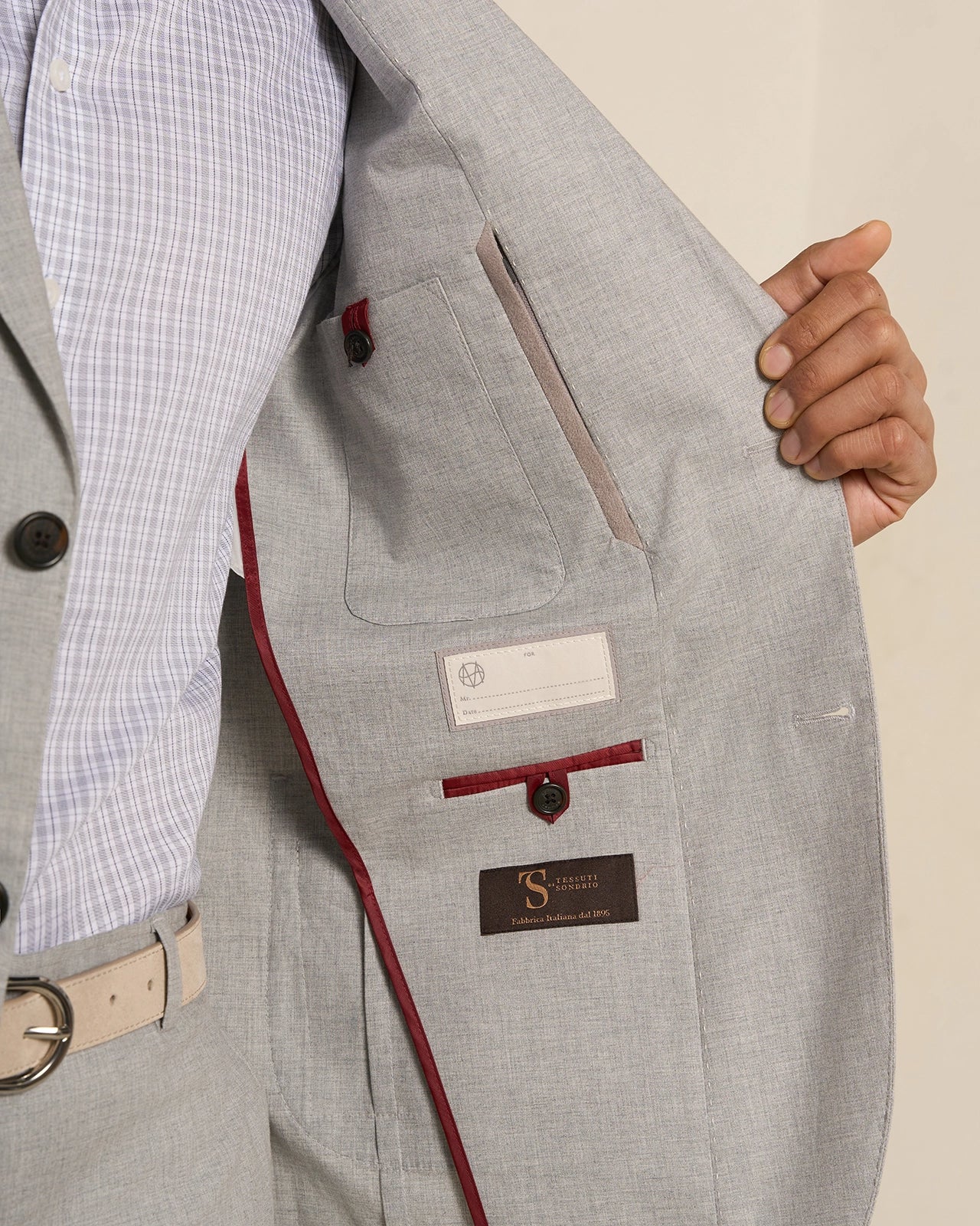 Malpensa Versa Cotton Suit - Malpensa Versa Cotton Suit Light Grey