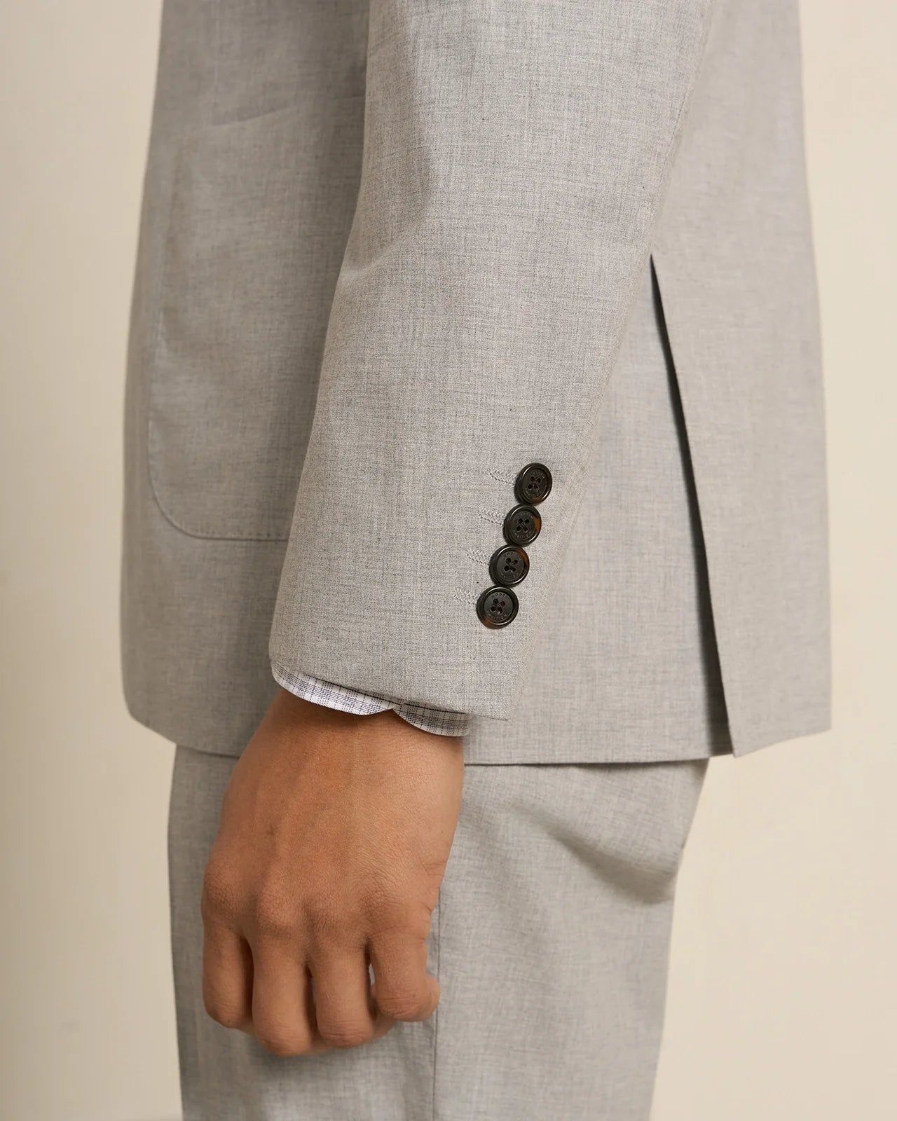 Malpensa Versa Cotton Suit - Malpensa Versa Cotton Suit Light Grey