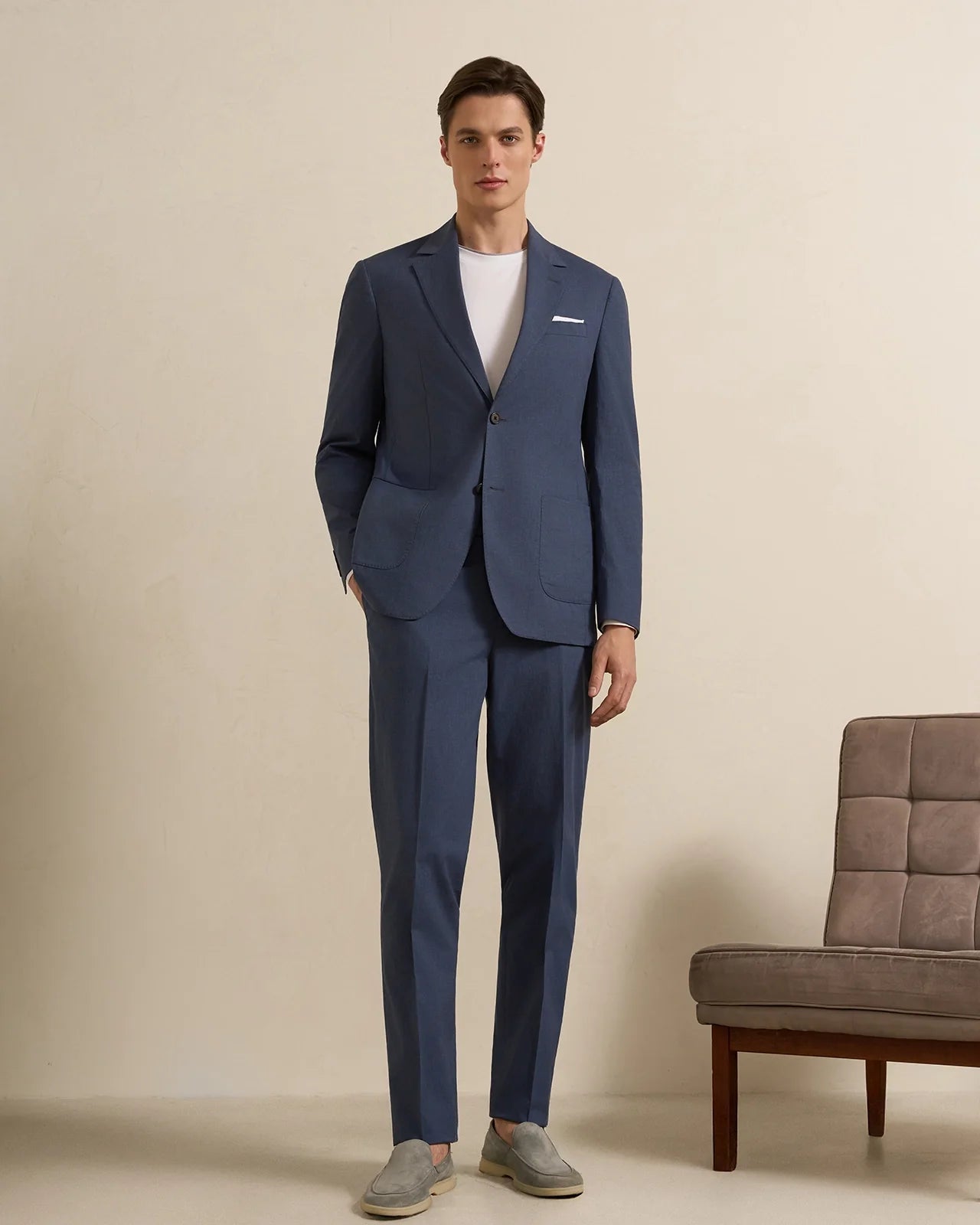 Malpensa Versa Cotton Suit - Malpensa Versa Cotton Suit Blue