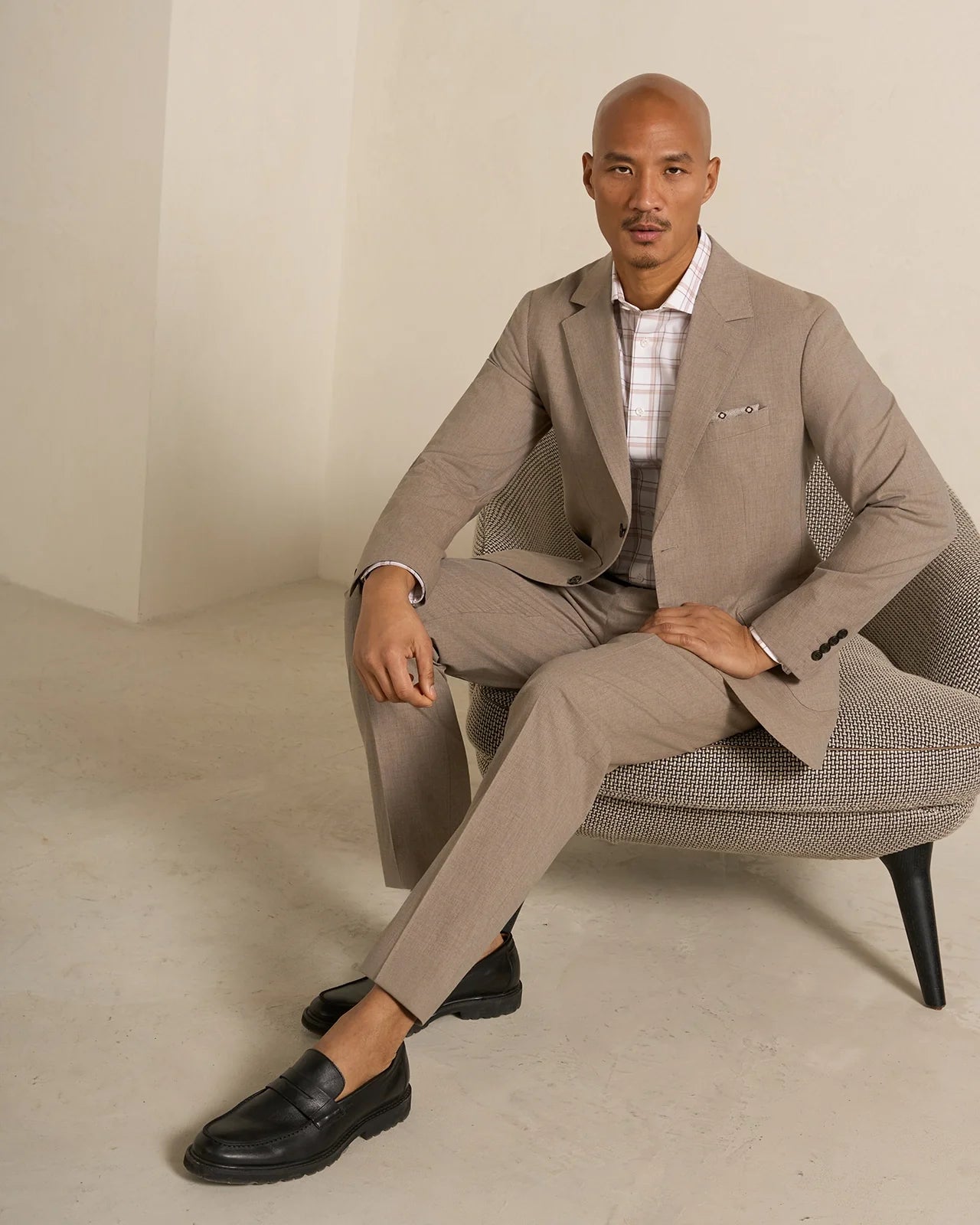 Malpensa Versa Cotton Suit - Malpensa Versa Cotton Suit Light Brown