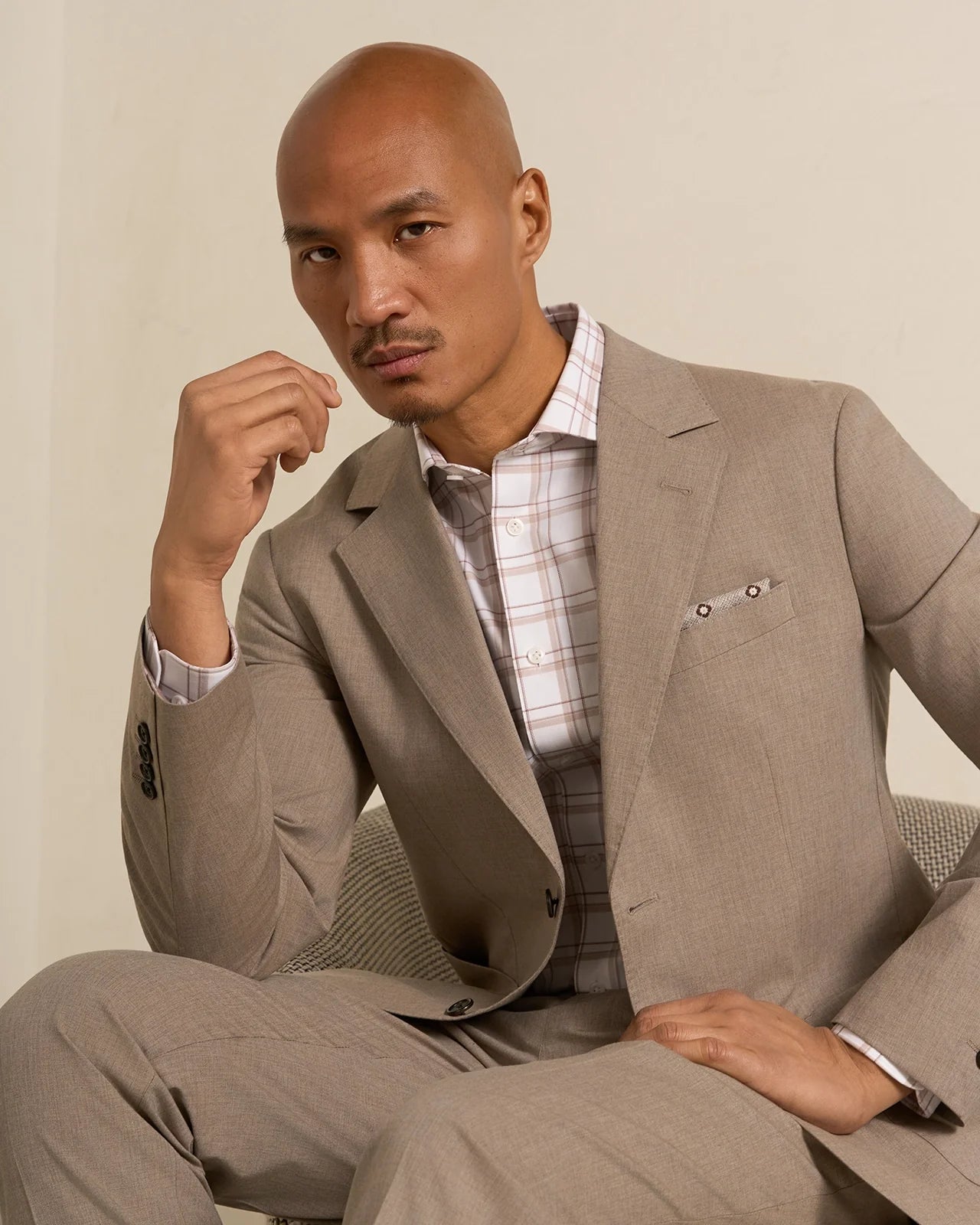 Malpensa Versa Cotton Suit - Malpensa Versa Cotton Suit Light Brown