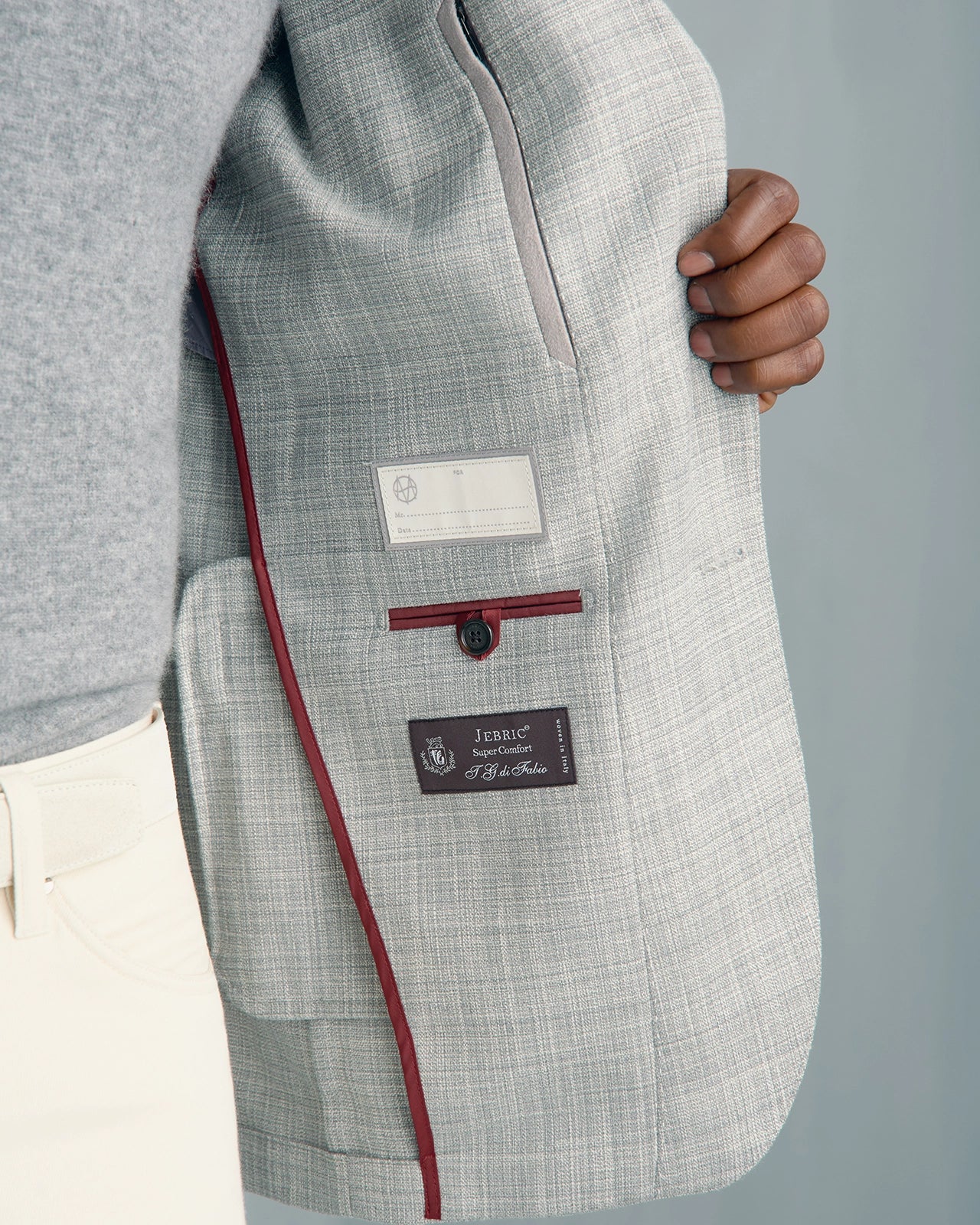 Malpensa Wool Cotton Nylon Jacket - Malpensa Wool Cotton Nylon Jacket Grey