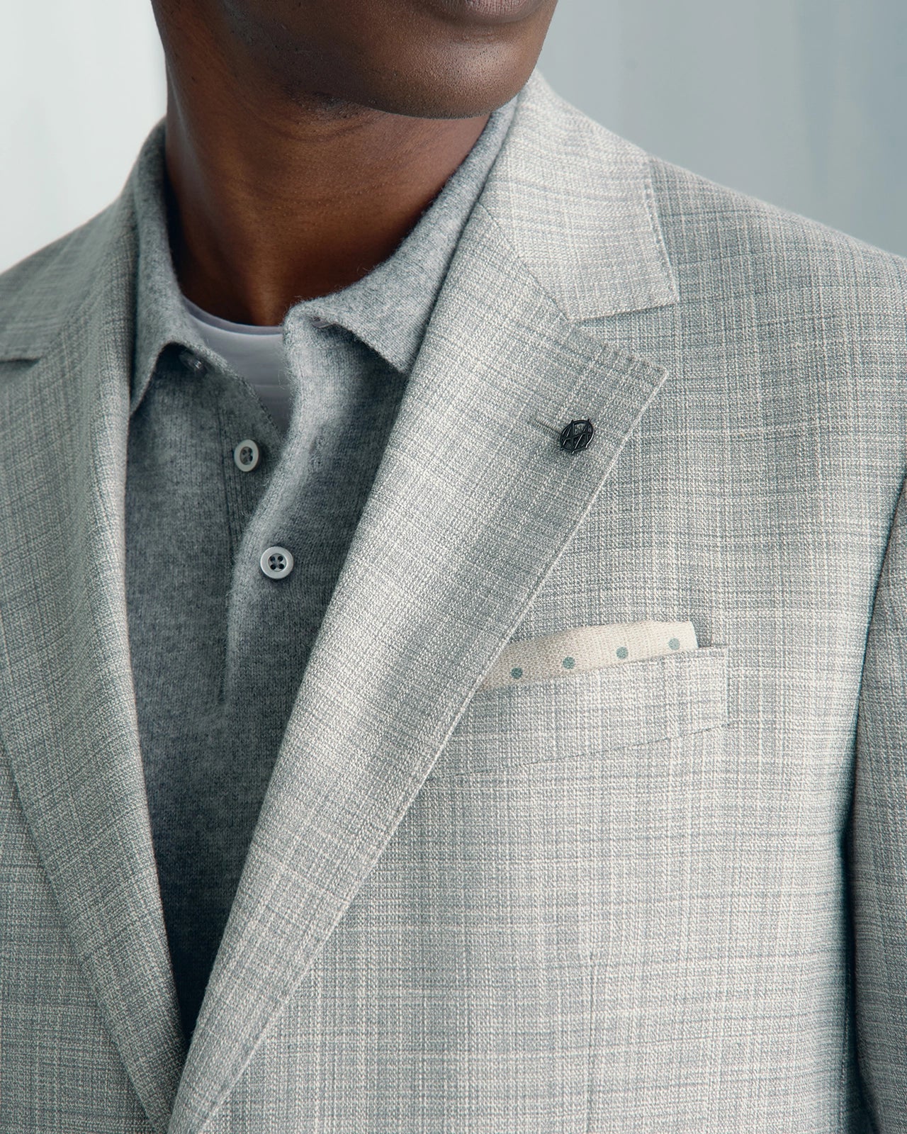Malpensa Wool Cotton Nylon Jacket - Malpensa Wool Cotton Nylon Jacket Grey