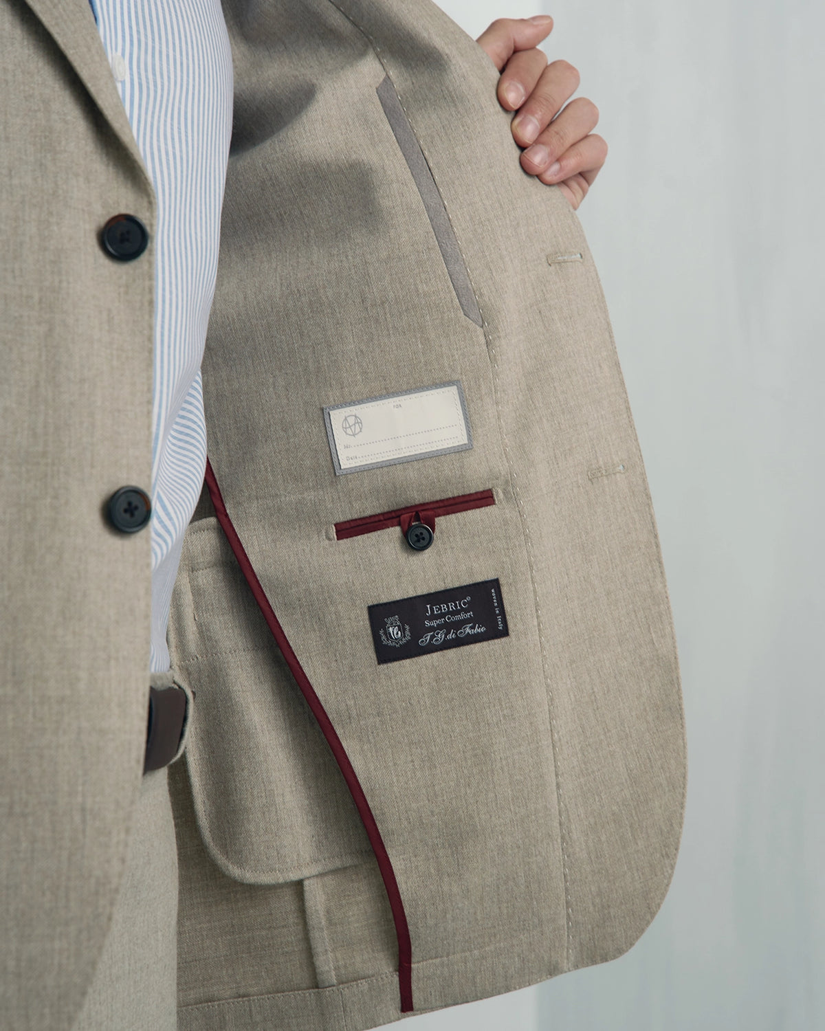 Malpensa Wool Cashmere Suit - Malpensa Wool Cashmere Suit Cream
