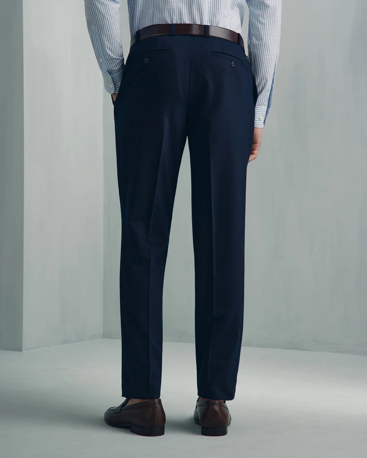Malpensa Wool Cashmere Suit - Malpensa Wool Cashmere Suit Dark Navy