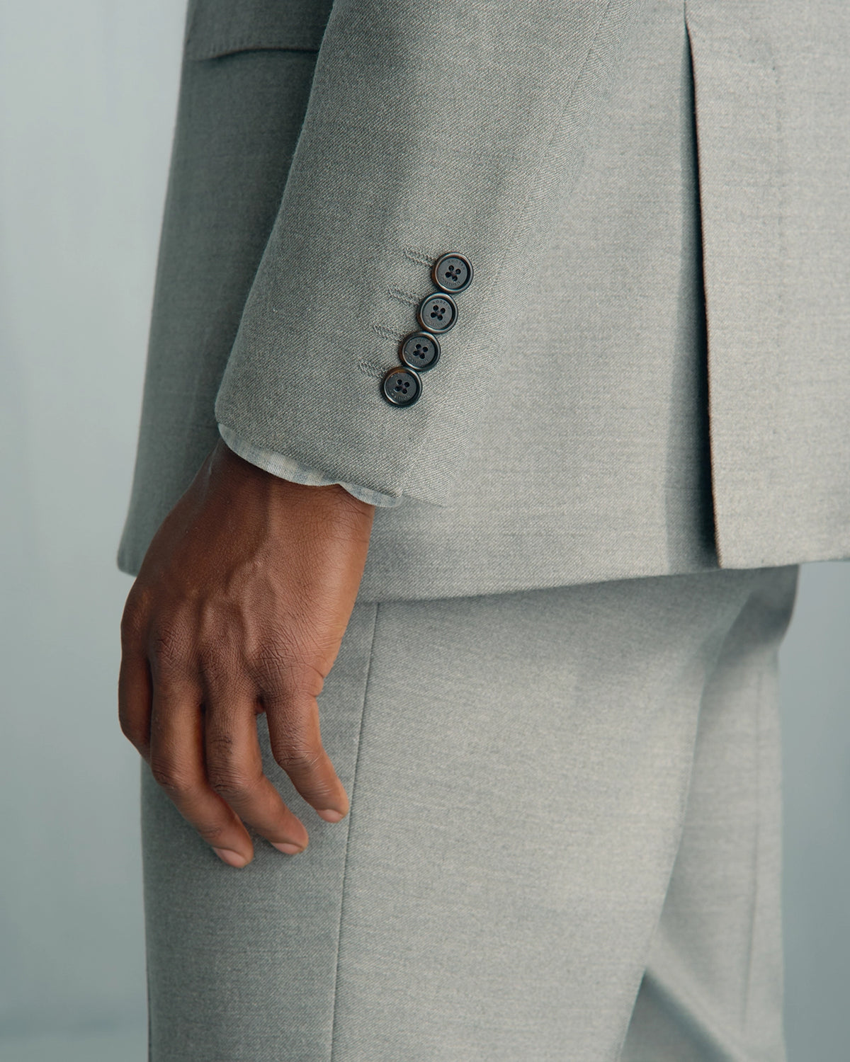 Malpensa Wool Cashmere Suit - Malpensa Wool Cashmere Suit Sage