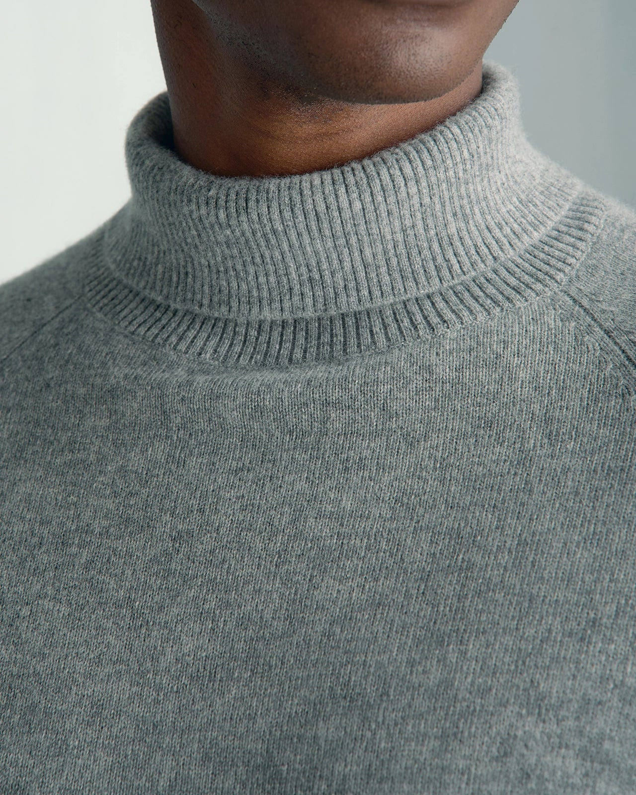 Chamonix Cashmere Turtleneck - Chamonix Cashmere Turtleneck Grey