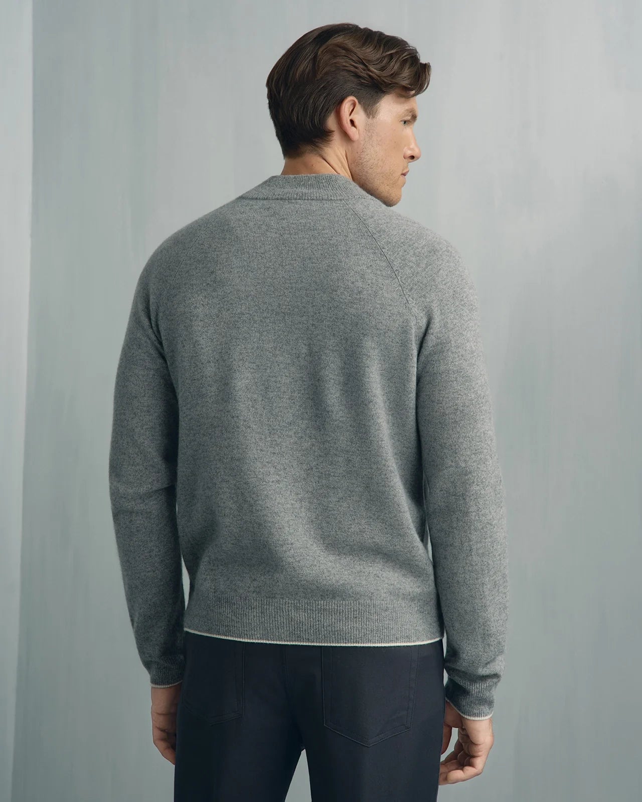 Chamonix Cashmere Full Zip - Chamonix Cashmere Full Zip Grey