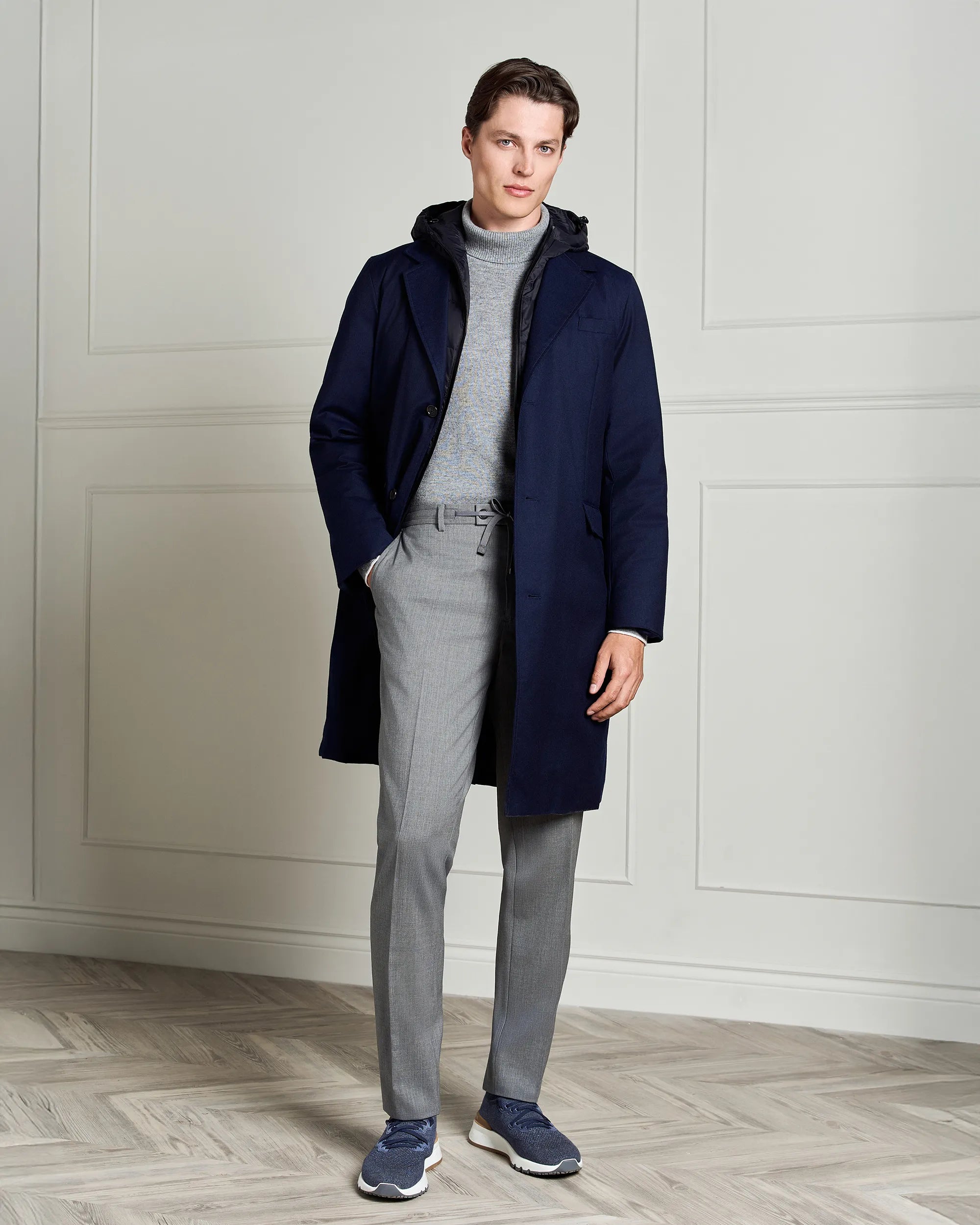 Como Wool Travel Pant - Como Wool Travel Pant Grey