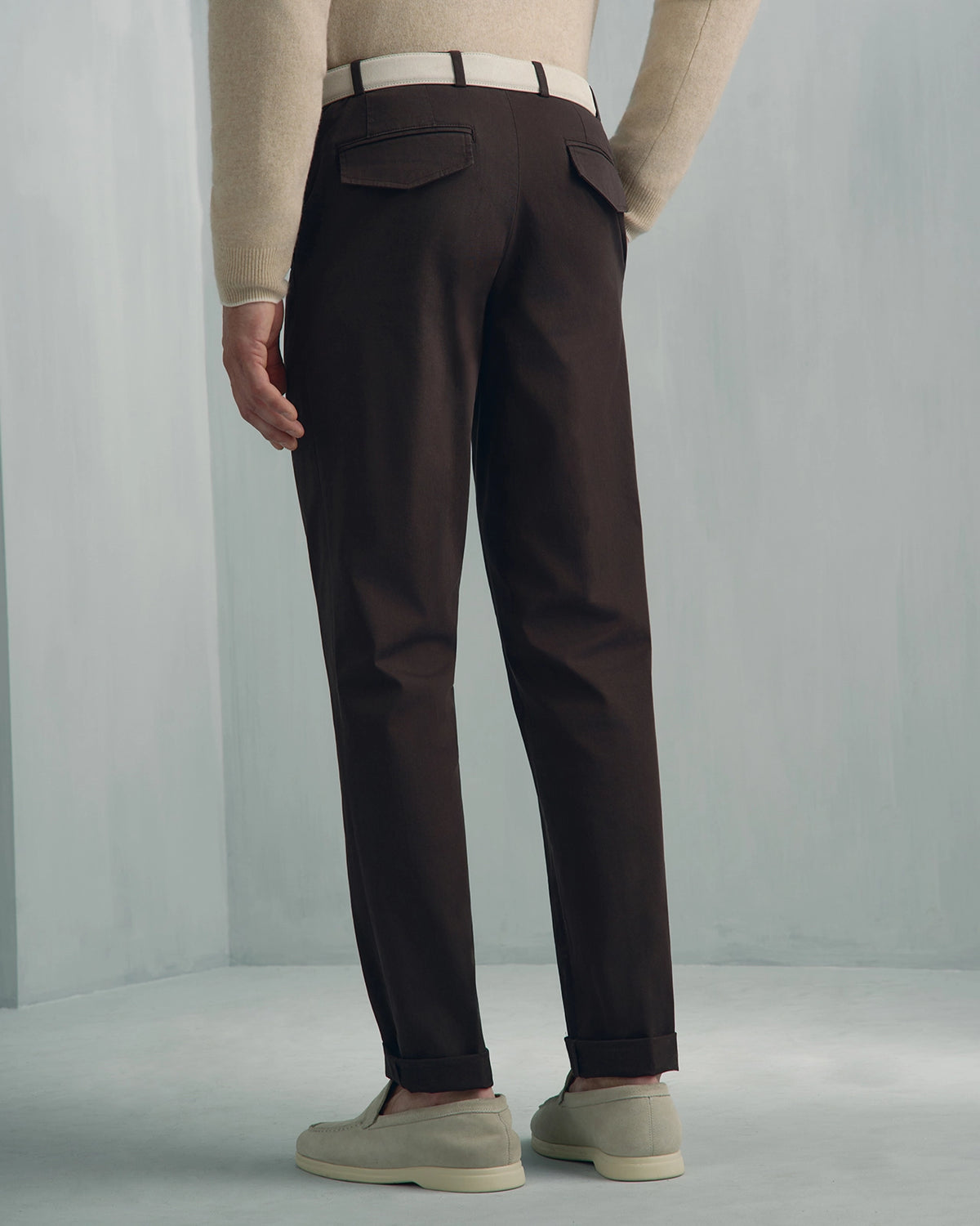 Como Wool Travel Pant - Como Wool Travel Pant Brown