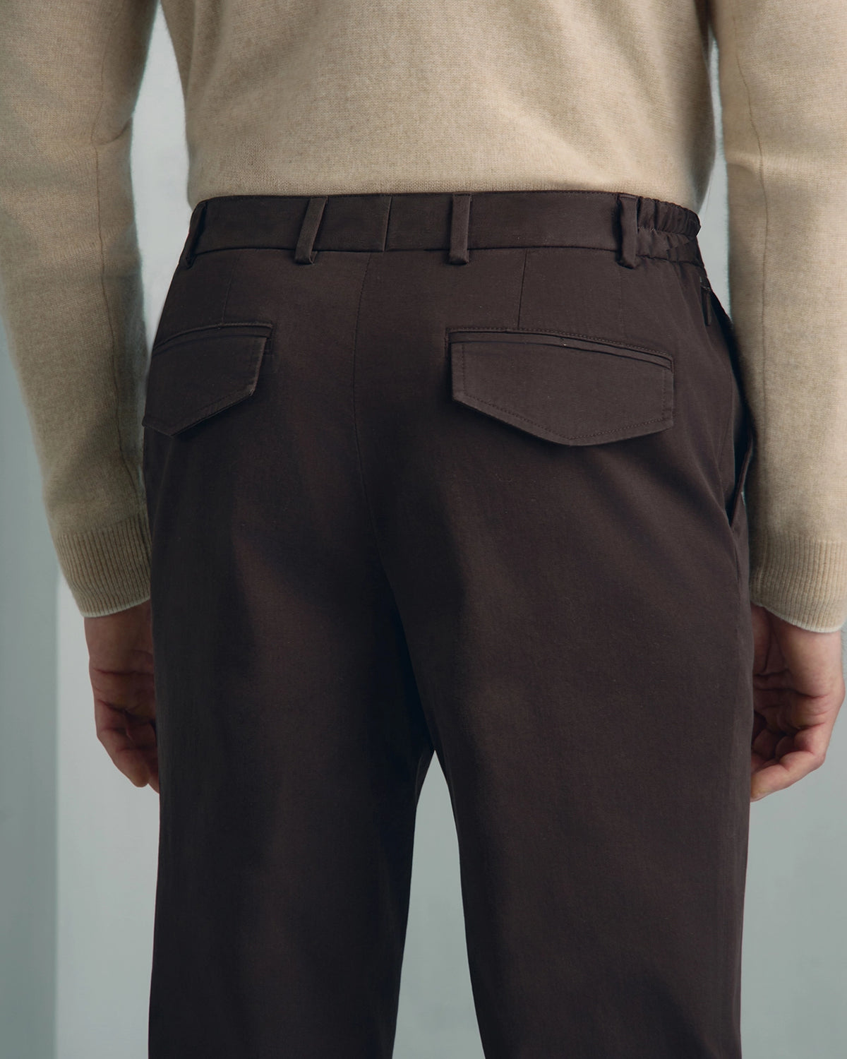 Como Wool Travel Pant - Como Wool Travel Pant Brown