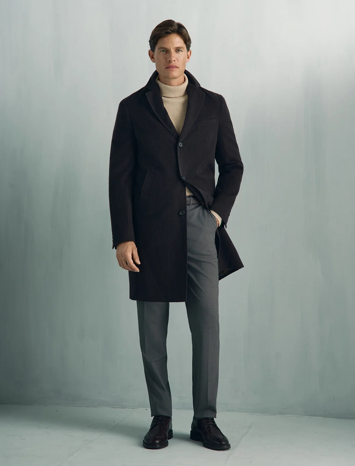 Como Wool Travel Pant - Como Wool Travel Pant Charcoal