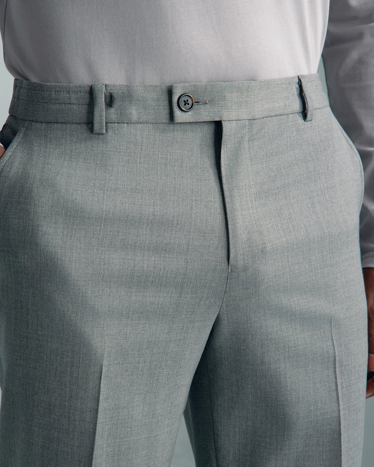 Como Wool Travel Pant - Como Wool Travel Pant Grey