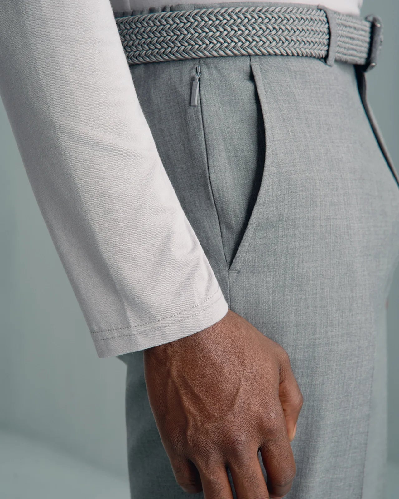 Como Wool Travel Pant - Como Wool Travel Pant Grey