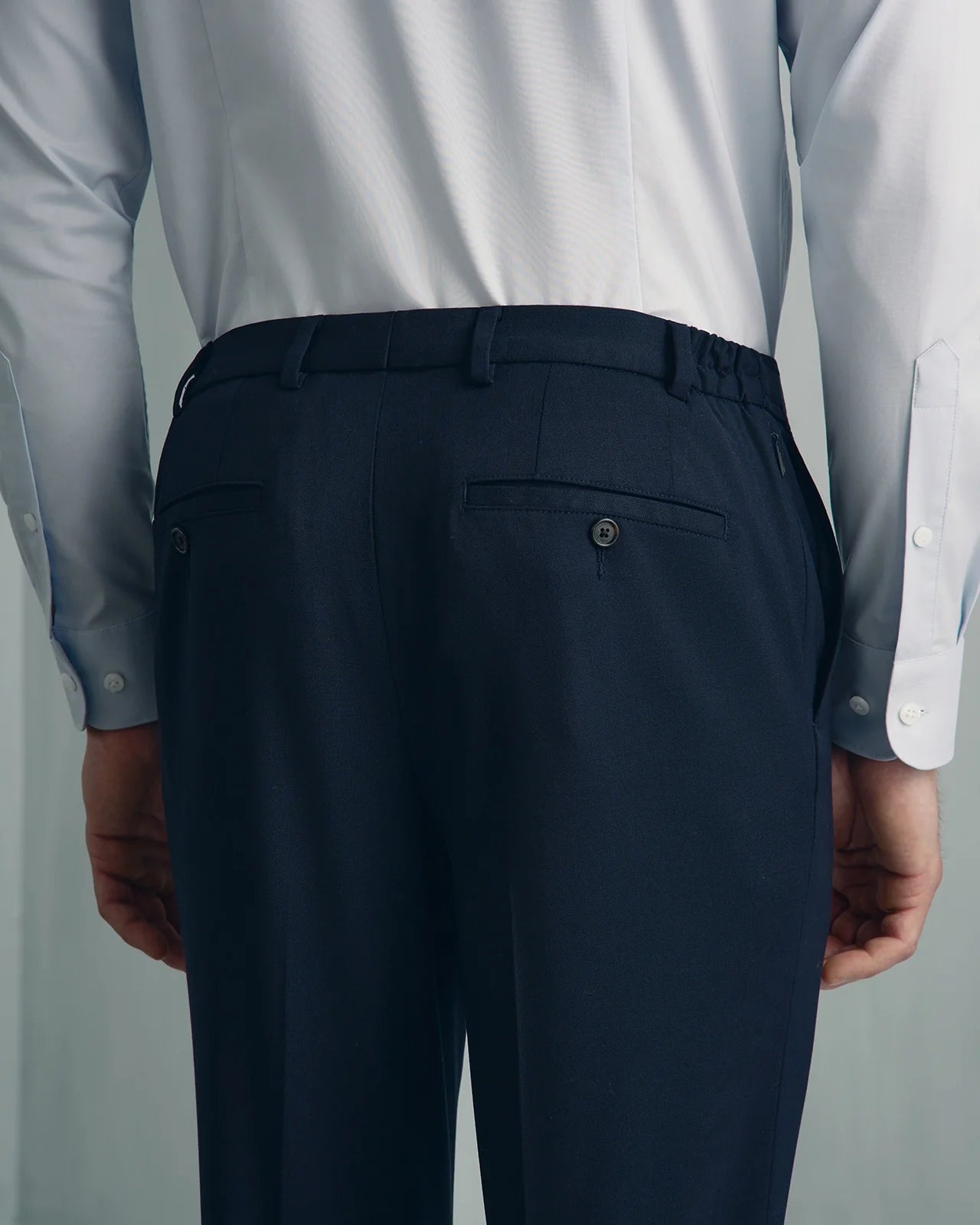 Como Wool Travel Pant - Como Wool Travel Pant Navy