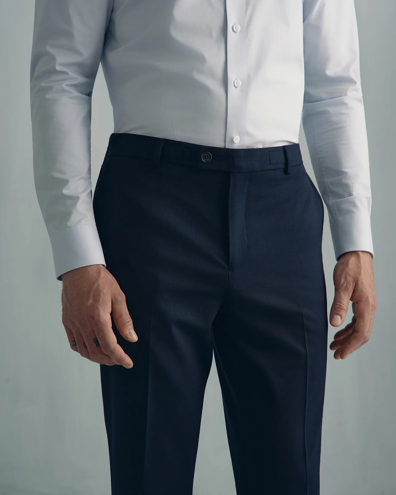 Como Wool Travel Pant - Como Wool Travel Pant Navy