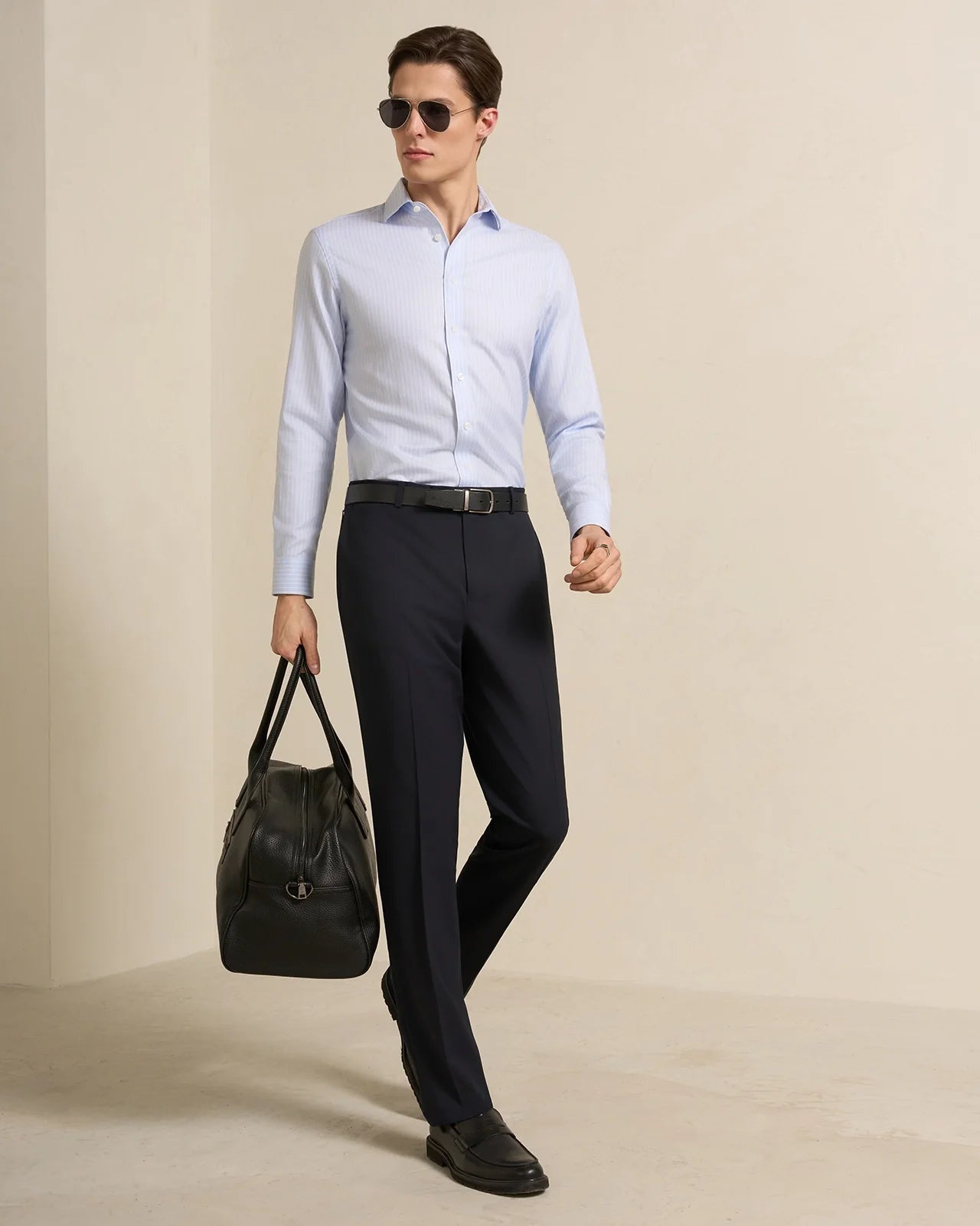 Como Wool Travel Pant - Como Wool Travel Pant Navy