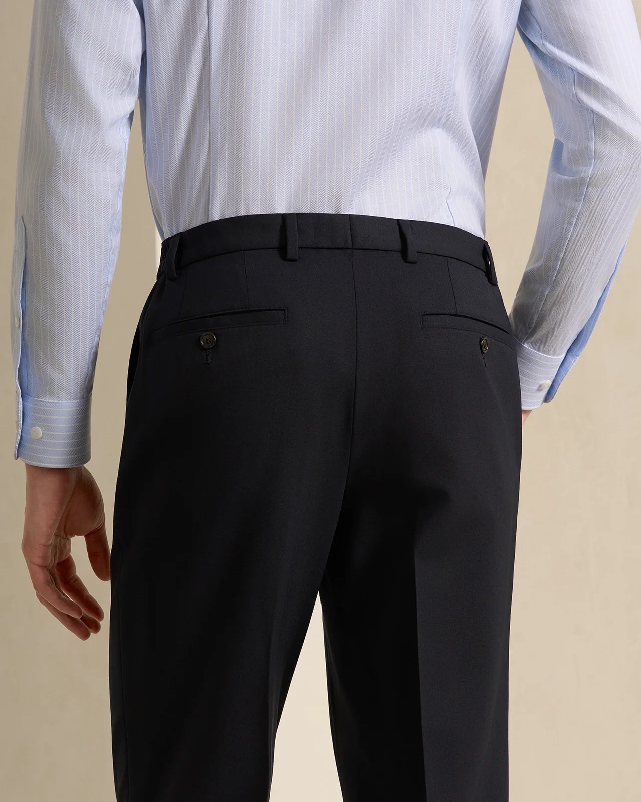 Como Wool Travel Pant - Como Wool Travel Pant Navy