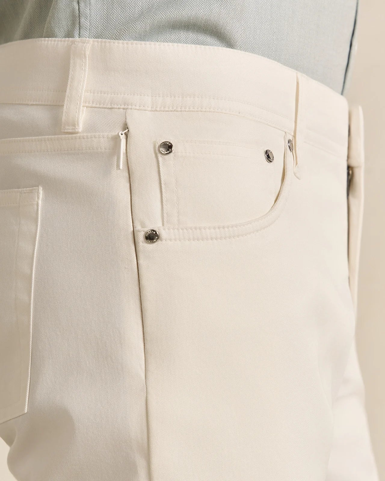 Marseille Pima Cotton Pant - Marseille Pima Cotton Pant White