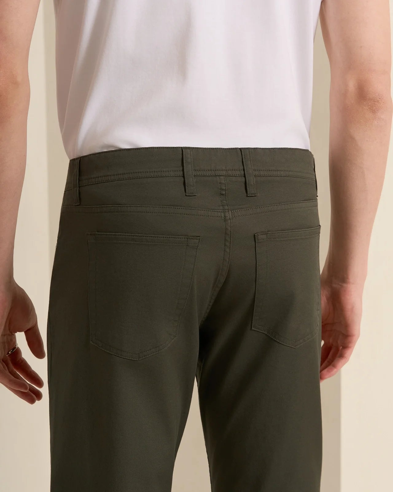 Marseille Pima Cotton Pant - Marseille Pima Cotton Pant Olive
