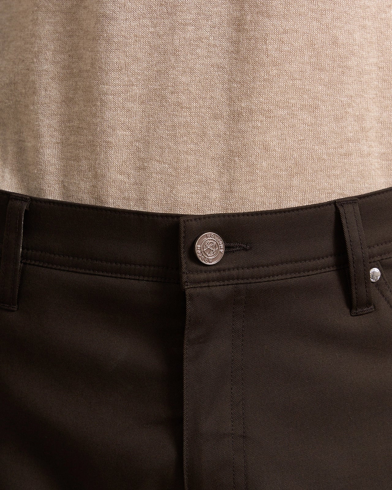 Marseille Pima Cotton Pant - Marseille Pima Cotton Pant Brown