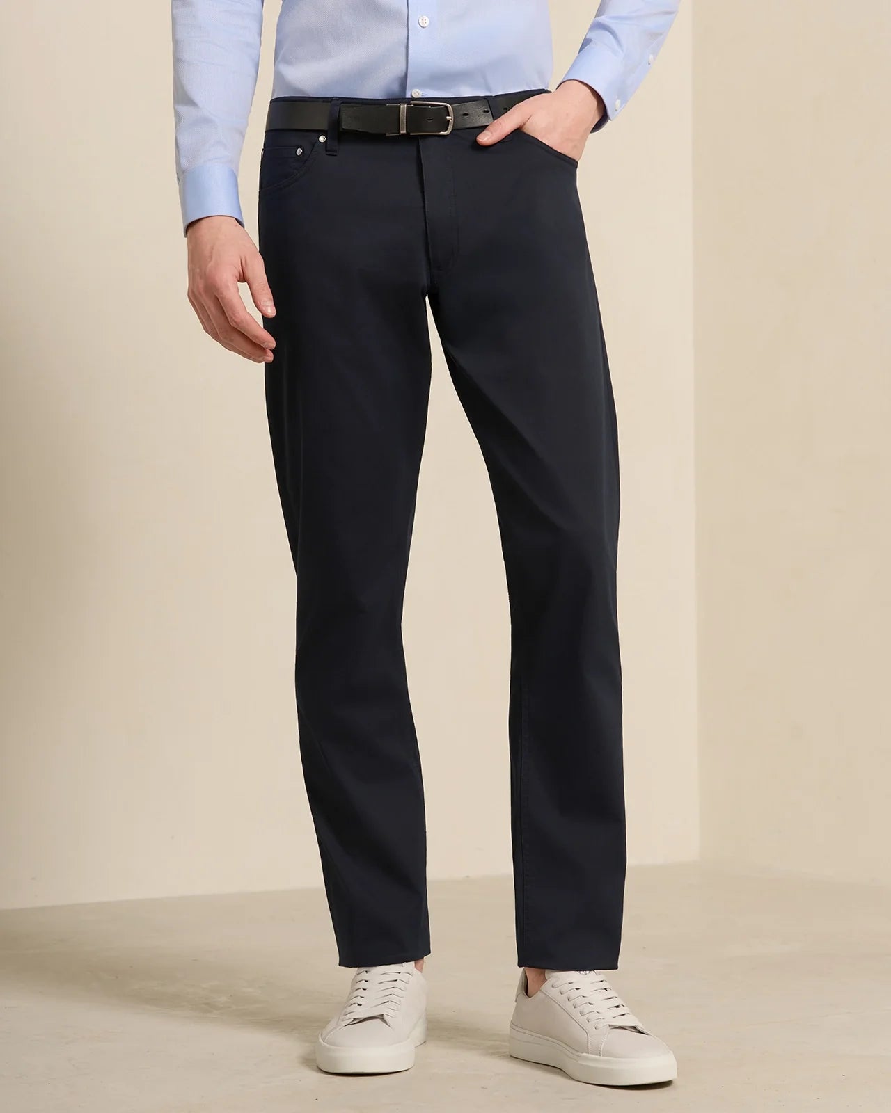 Marseille Pima Cotton Pant - Marseille Pima Cotton Pant Navy