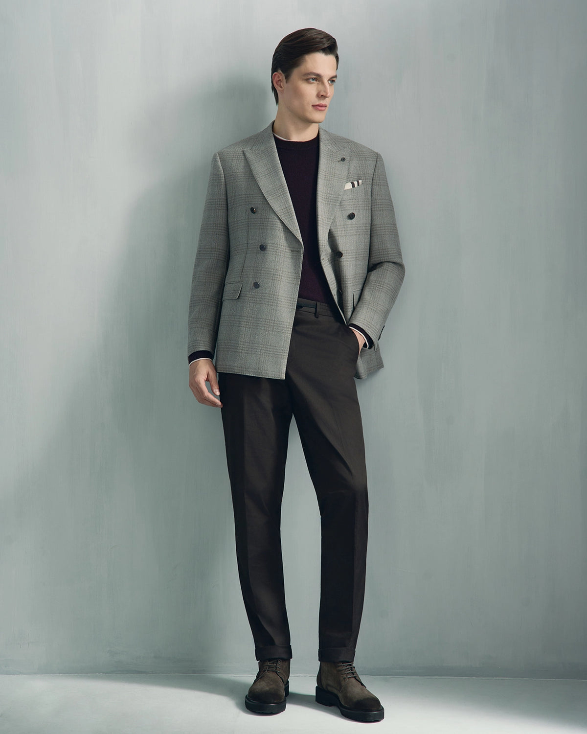 Como Pima Cotton Chino - Como Pima Cotton Chino Brown