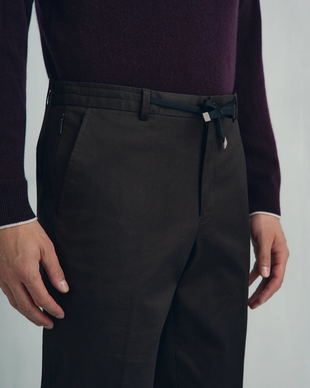 Como Pima Cotton Chino - Como Pima Cotton Chino Brown