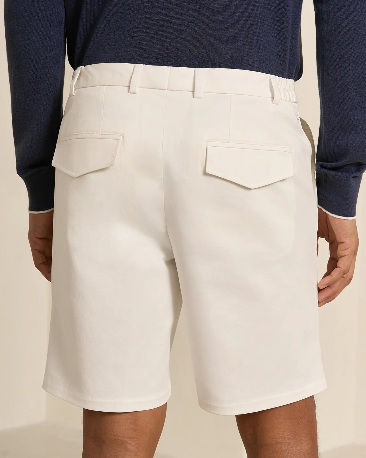 Amalfi Pima Cotton Short - Amalfi Pima Cotton Short White