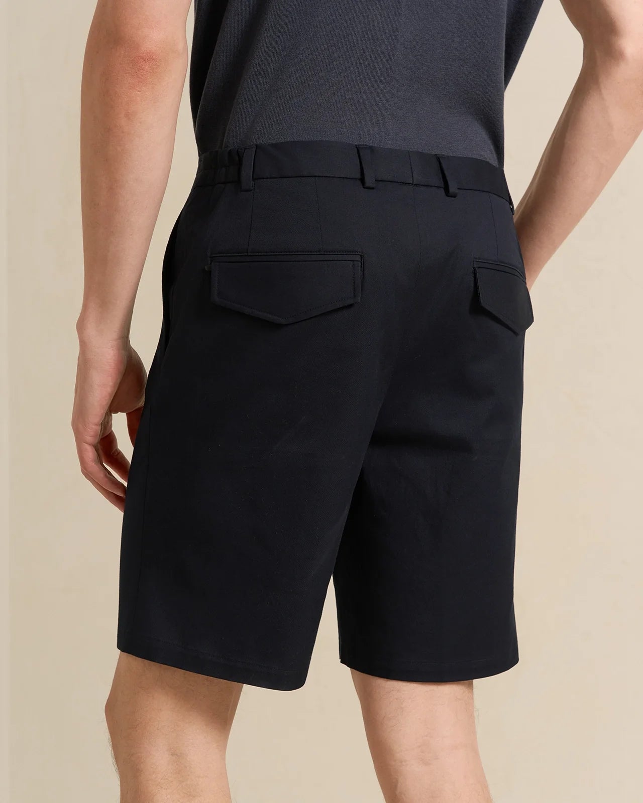 Amalfi Pima Cotton Short - Amalfi Pima Cotton Short Navy
