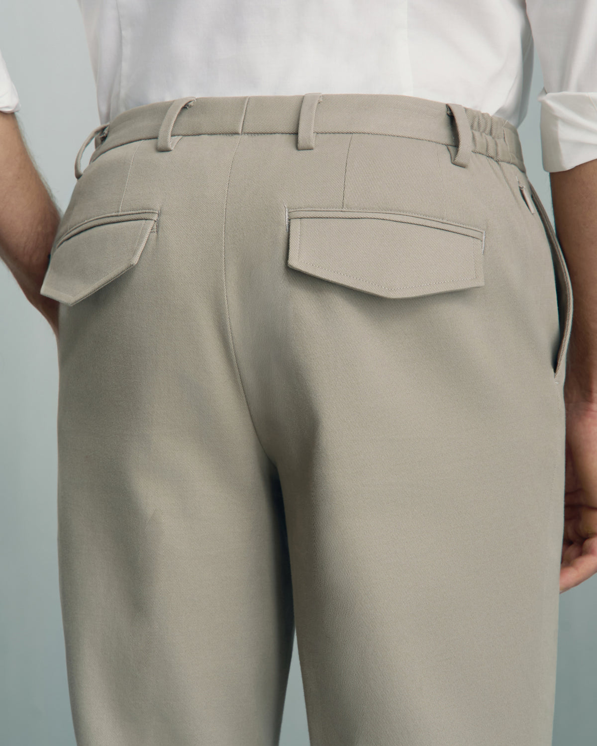 Como Cotton Cashmere Chino - Como Cotton Cashmere Chino Stone