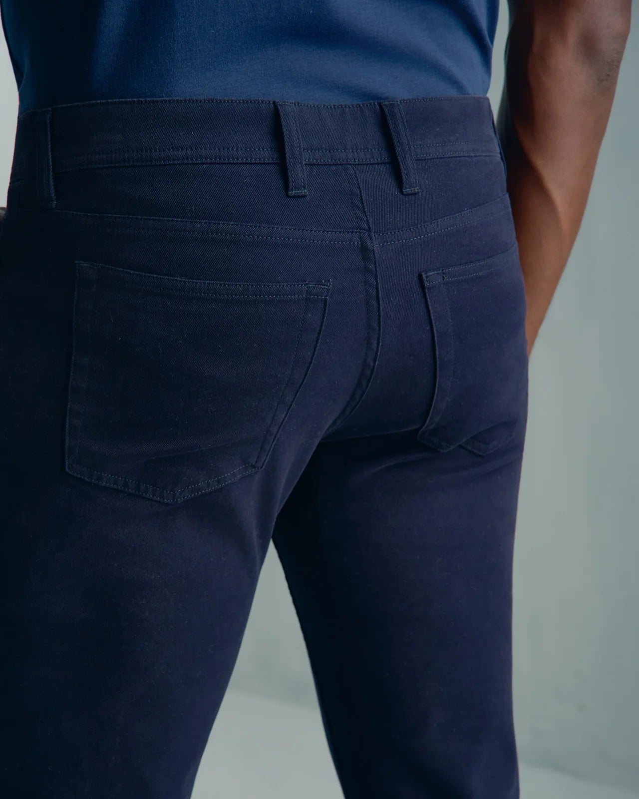 Marseille Cotton Cashmere Pant - Marseille Cotton Cashmere Pant Navy