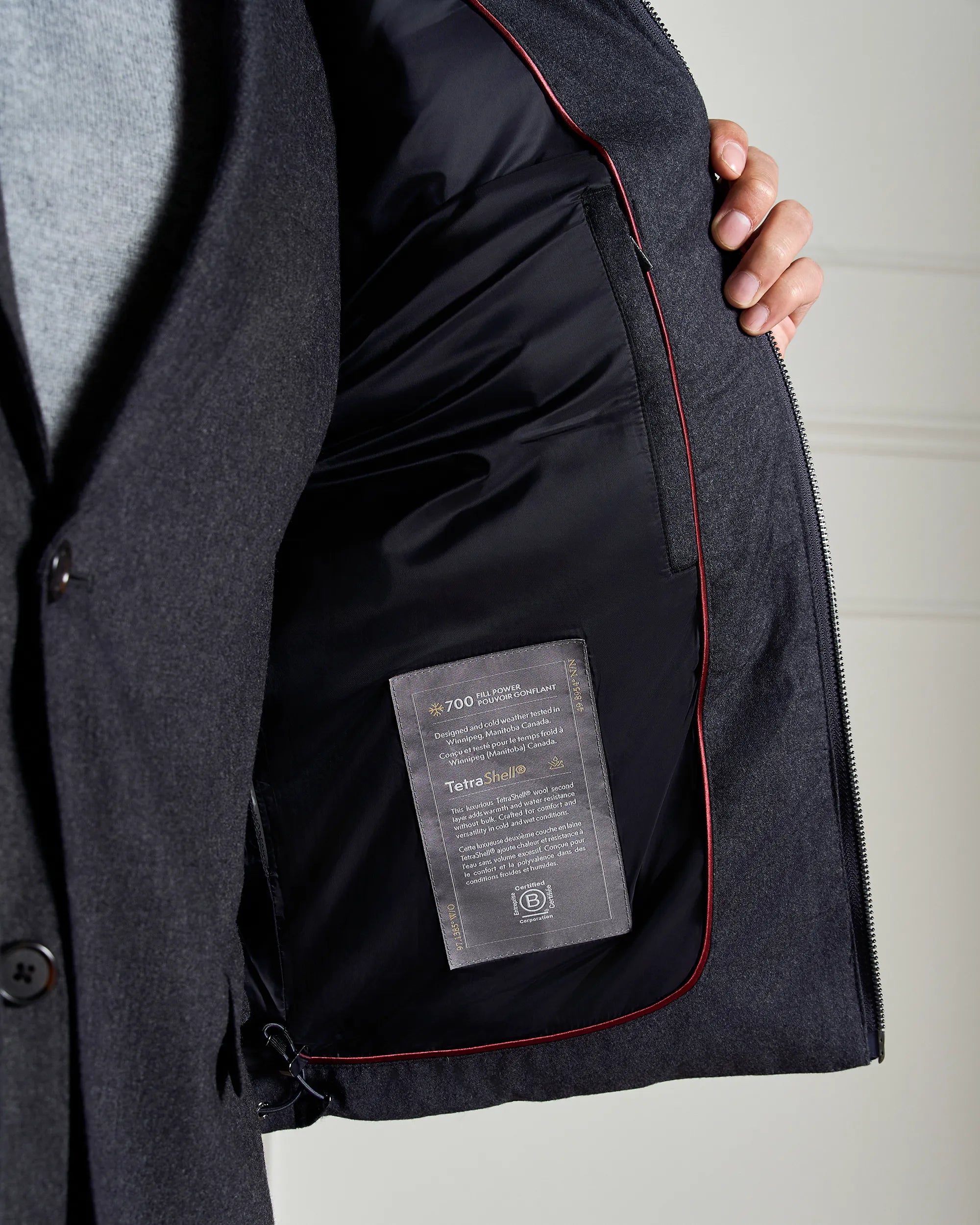 St. Moritz Vest - St. Moritz Vest Charcoal