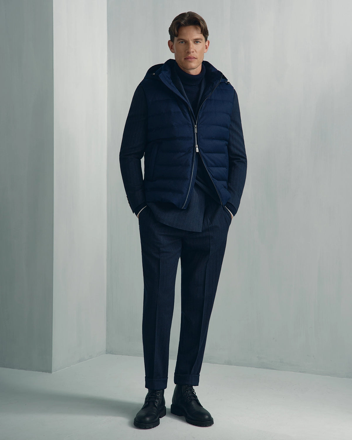 St. Moritz Vest - St. Moritz Vest Navy