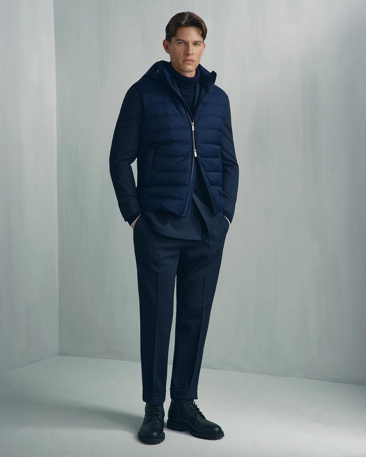 St. Moritz Vest - St. Moritz Vest Navy
