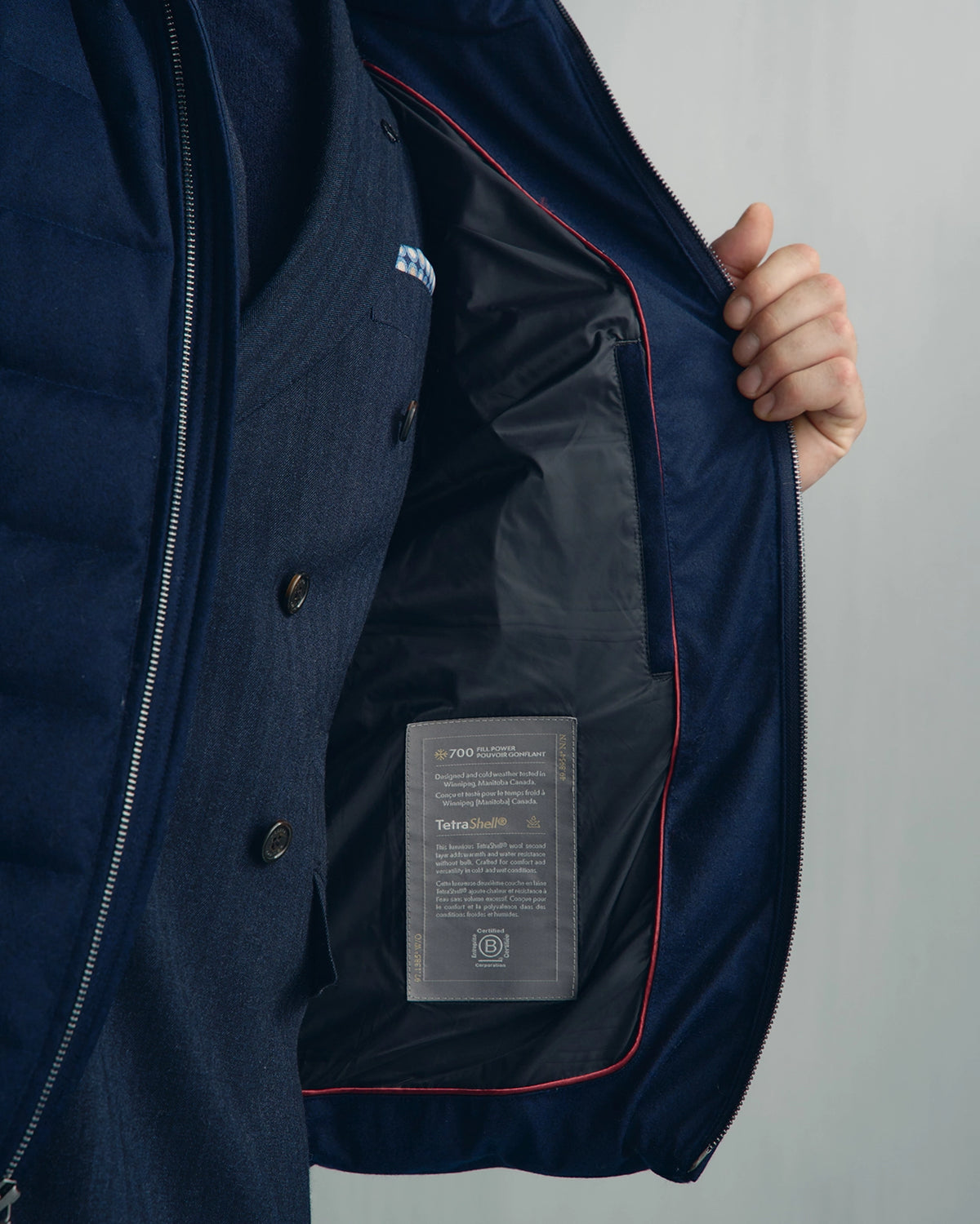 St. Moritz Vest - St. Moritz Vest Navy