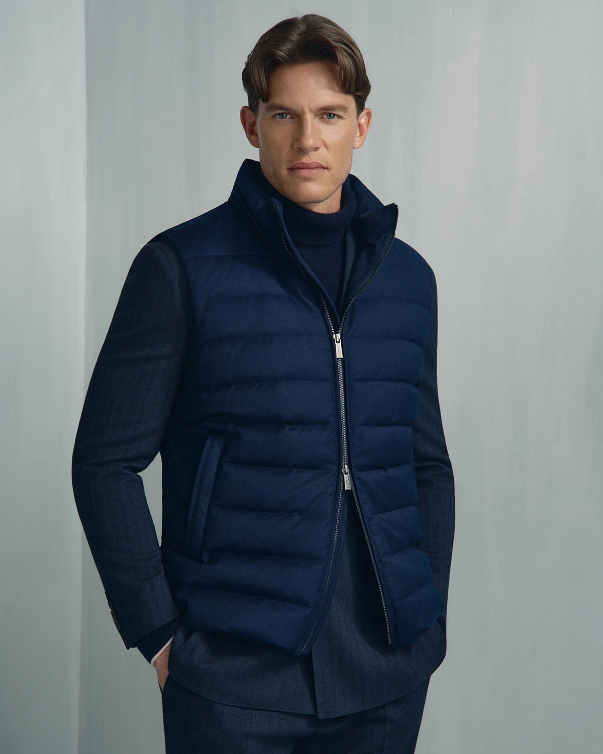 St. Moritz Vest - St. Moritz Vest Navy