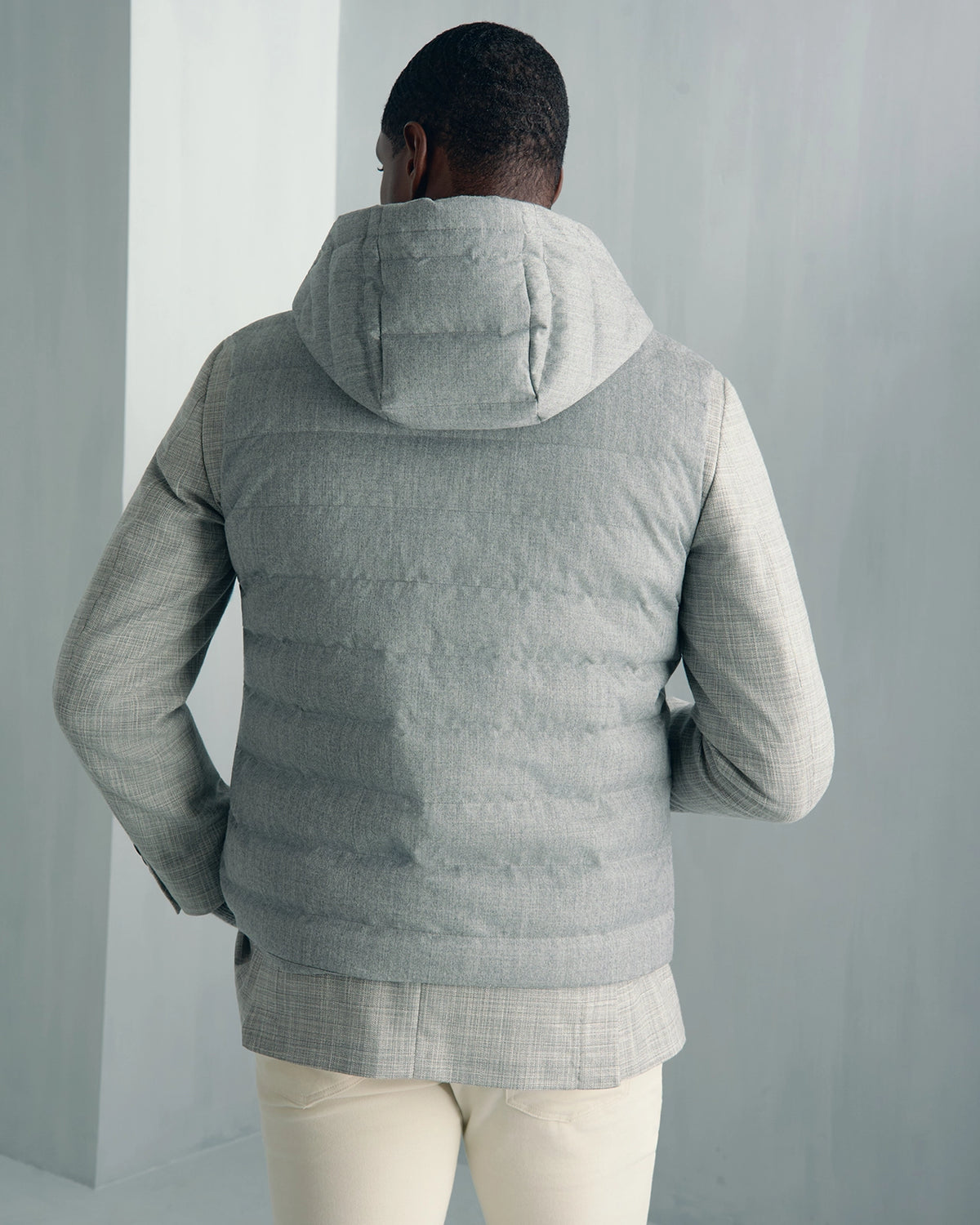 St. Moritz Vest - St. Moritz Vest Light Grey