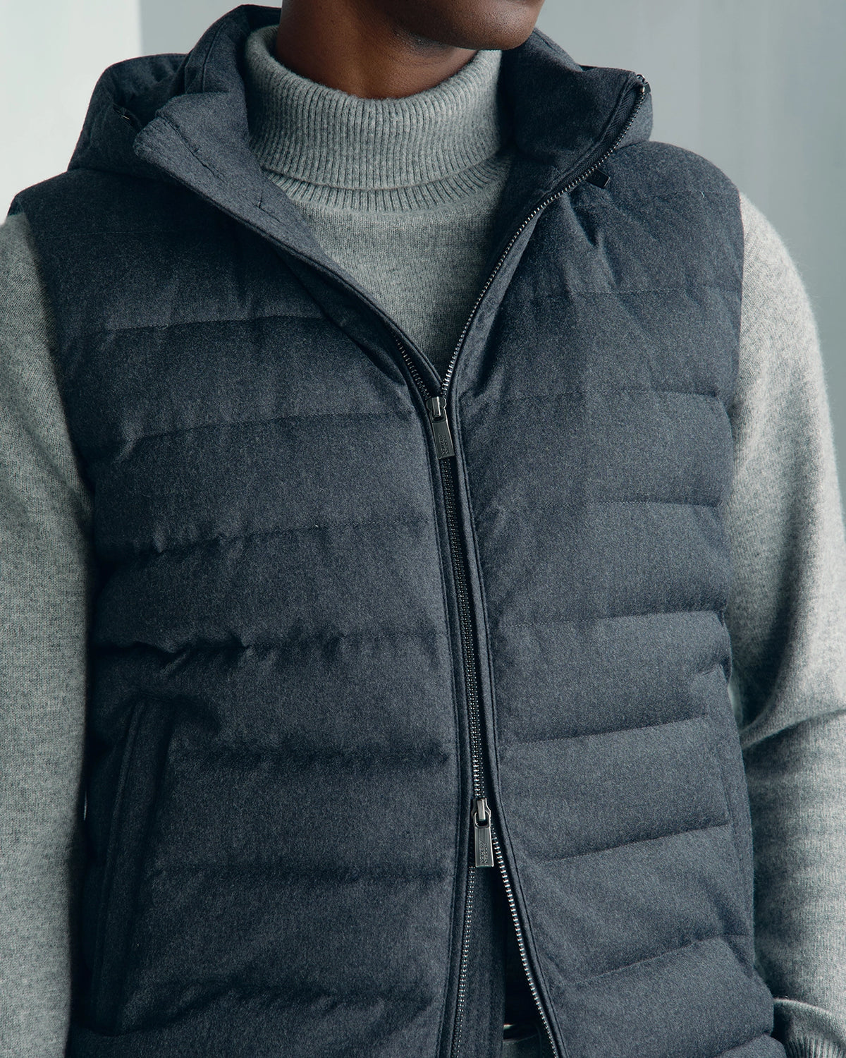 St. Moritz Vest - St. Moritz Vest Charcoal