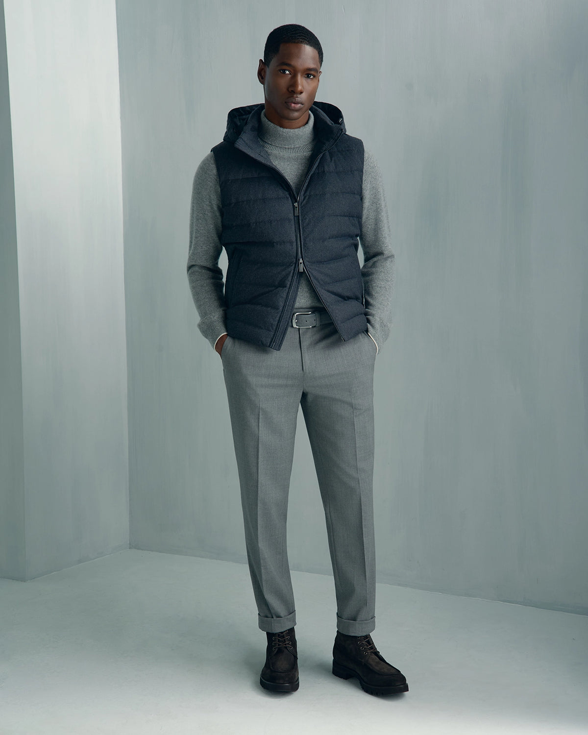St. Moritz Vest - St. Moritz Vest Charcoal