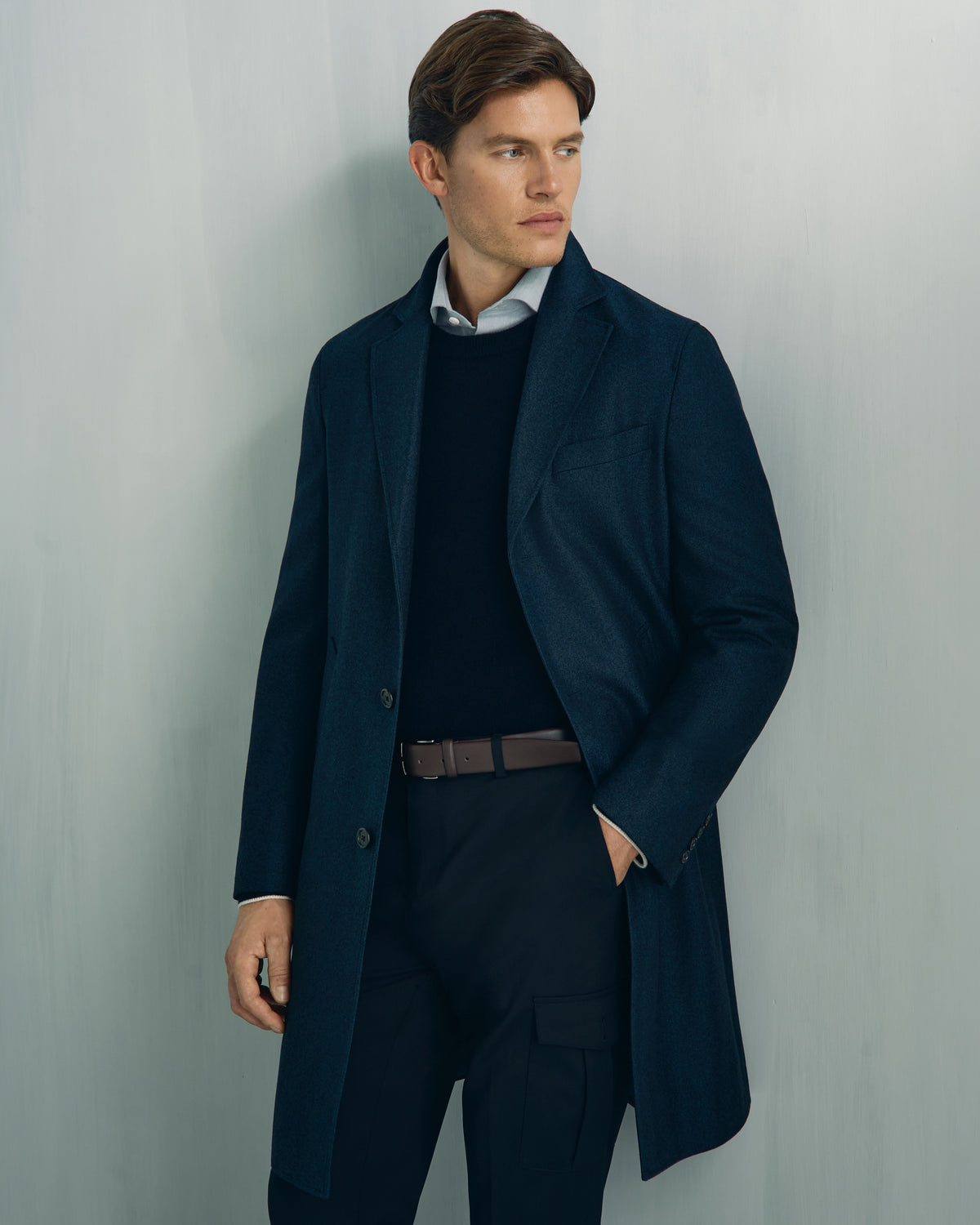 Milano Overcoat - Milano Overcoat Navy
