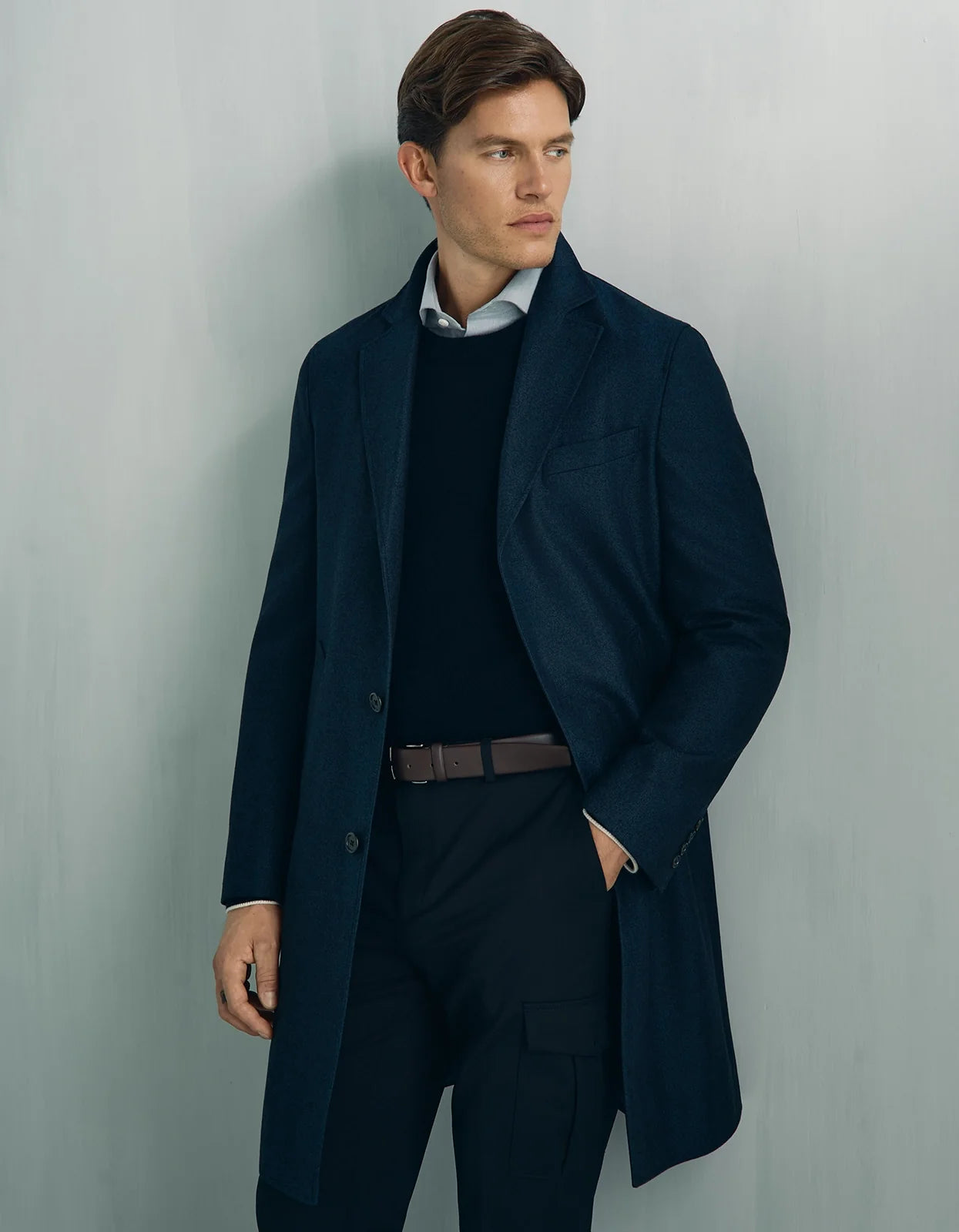 Milano Overcoat - Milano Overcoat Navy