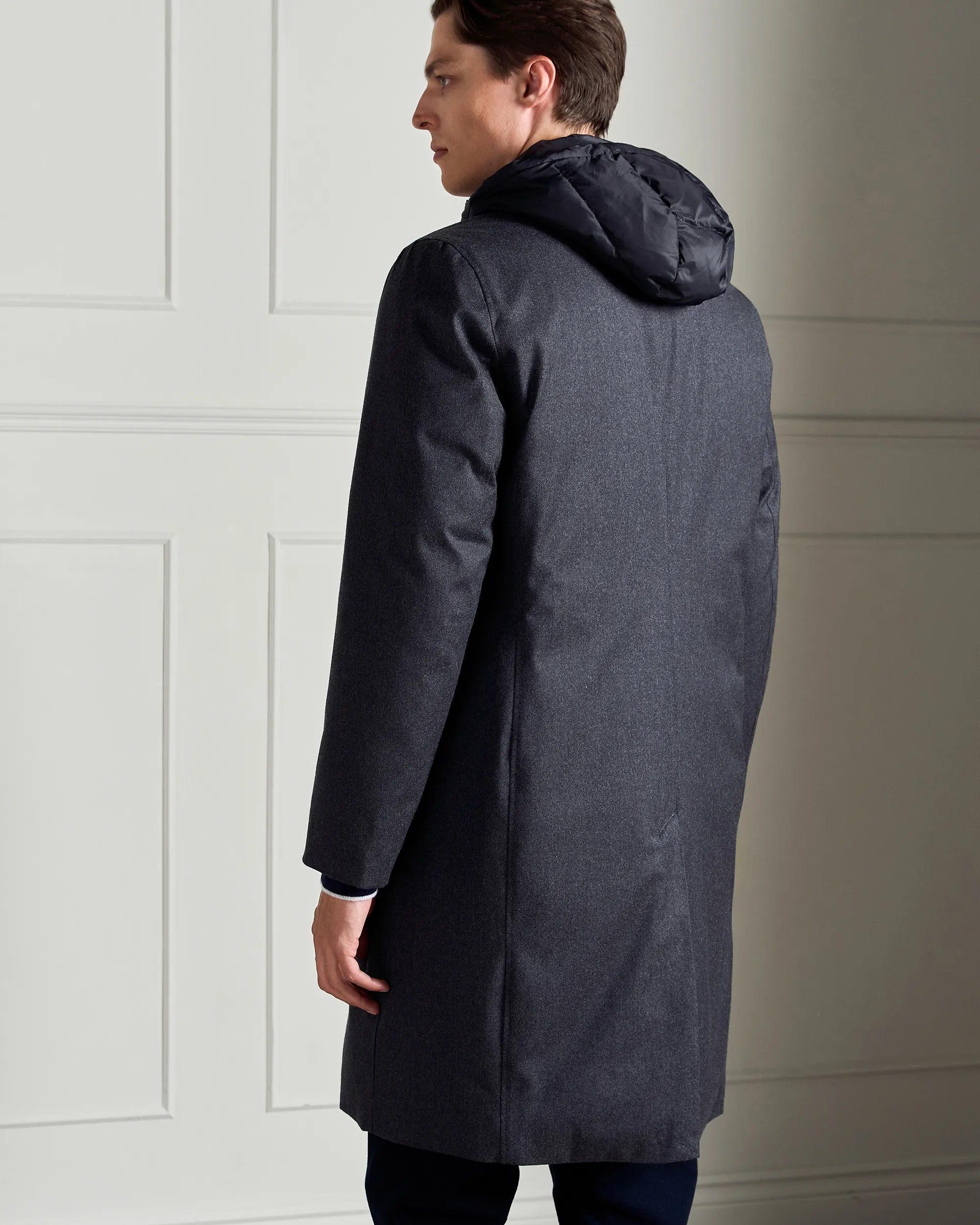 St. Moritz Overcoat - St. Moritz Overcoat Charcoal