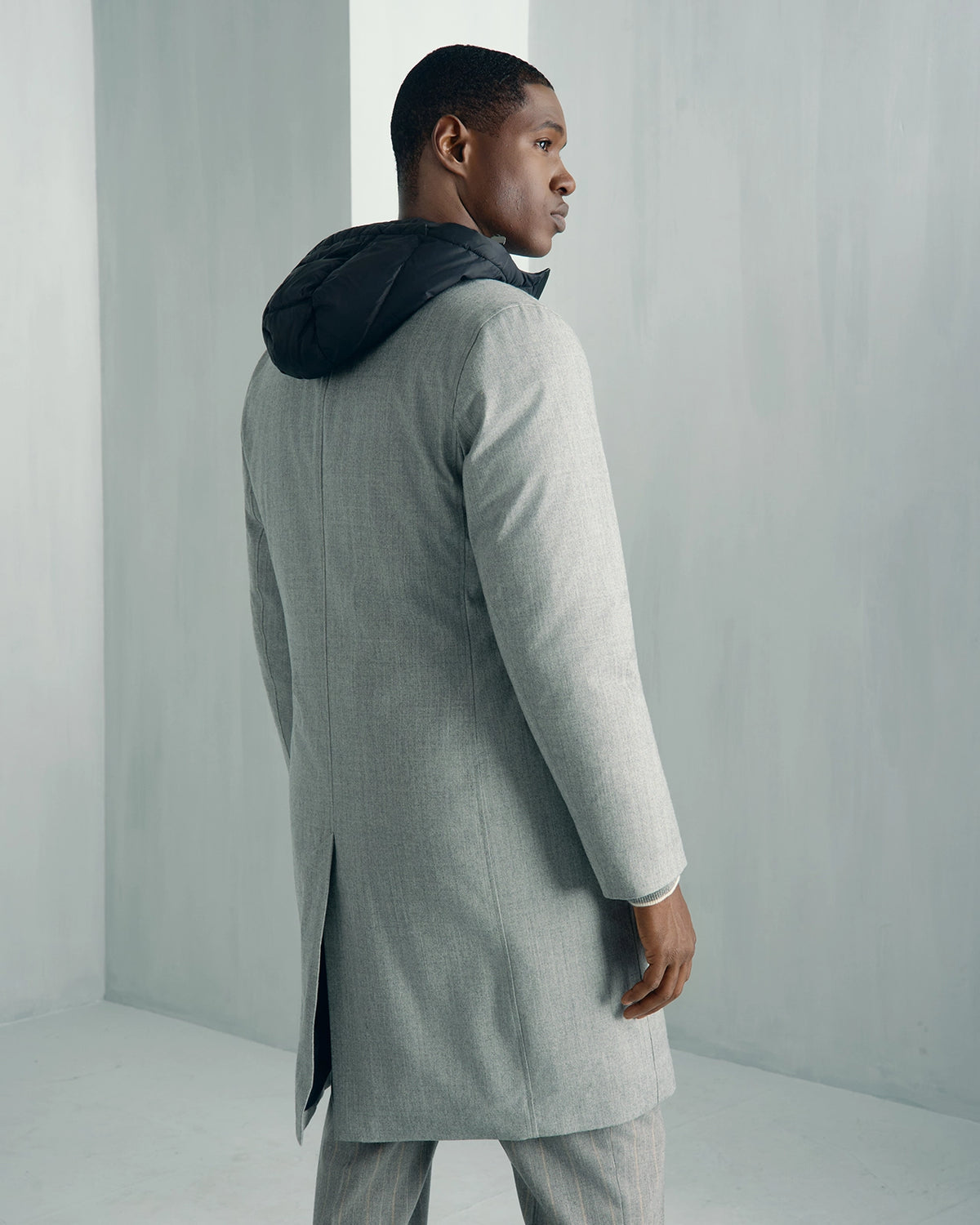 St. Moritz Overcoat - St. Moritz Overcoat Light Grey