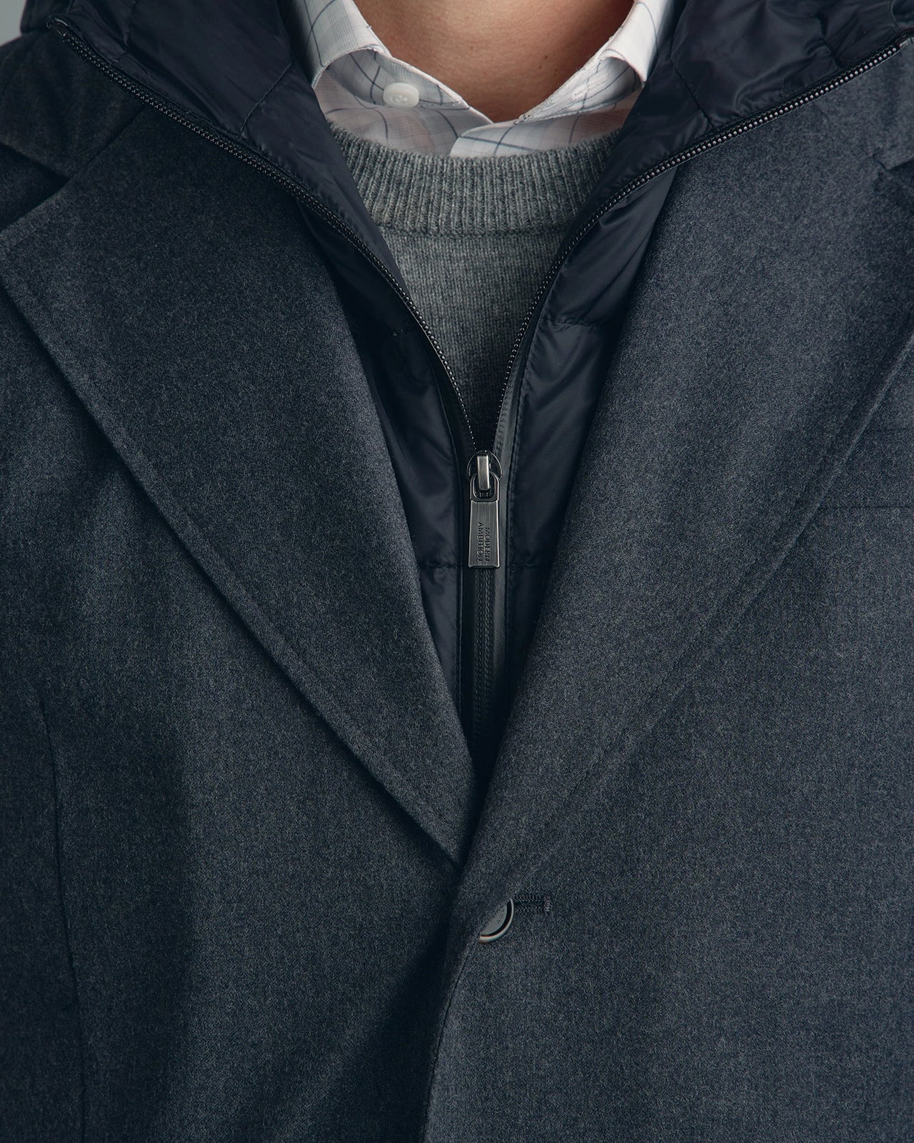 St. Moritz Overcoat - St. Moritz Overcoat Charcoal