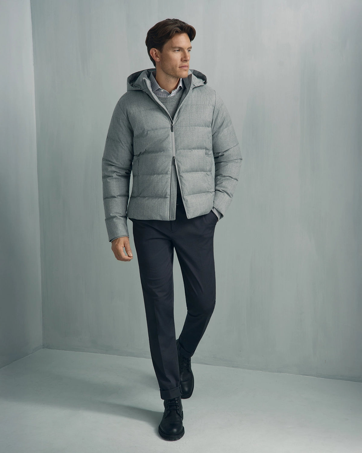 St. Moritz Jacket - St. Moritz Jacket Light Grey