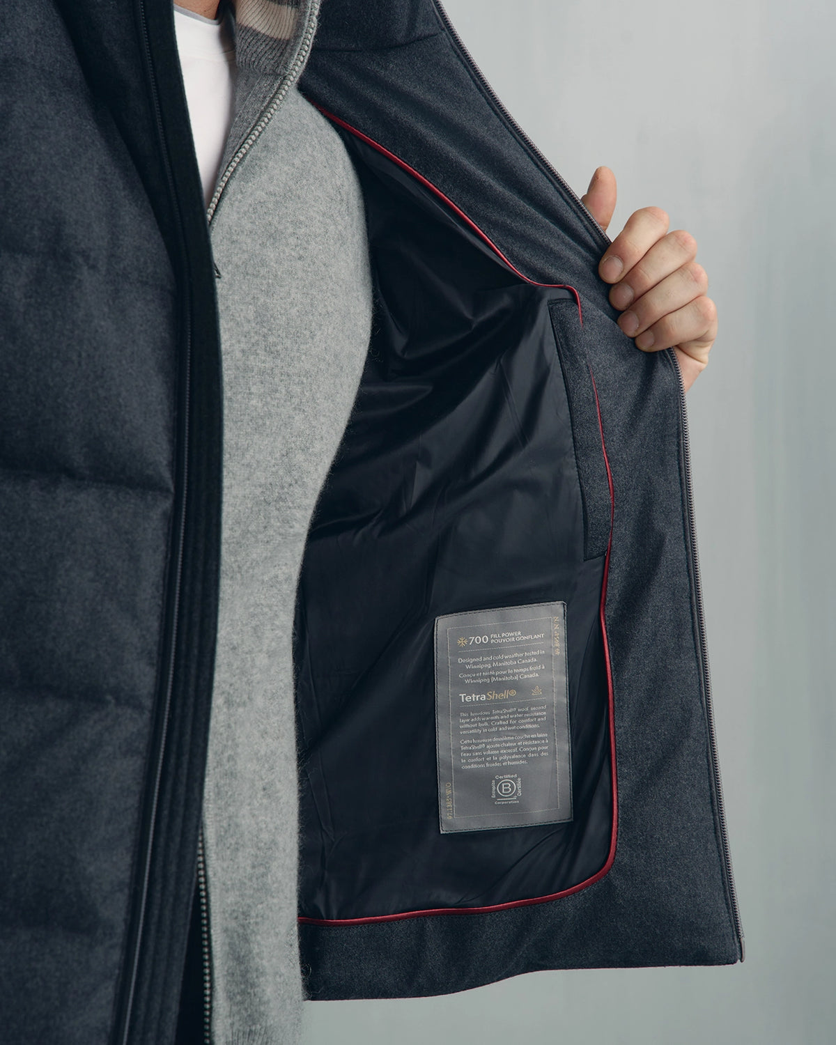 St. Moritz Jacket - St. Moritz Jacket Charcoal